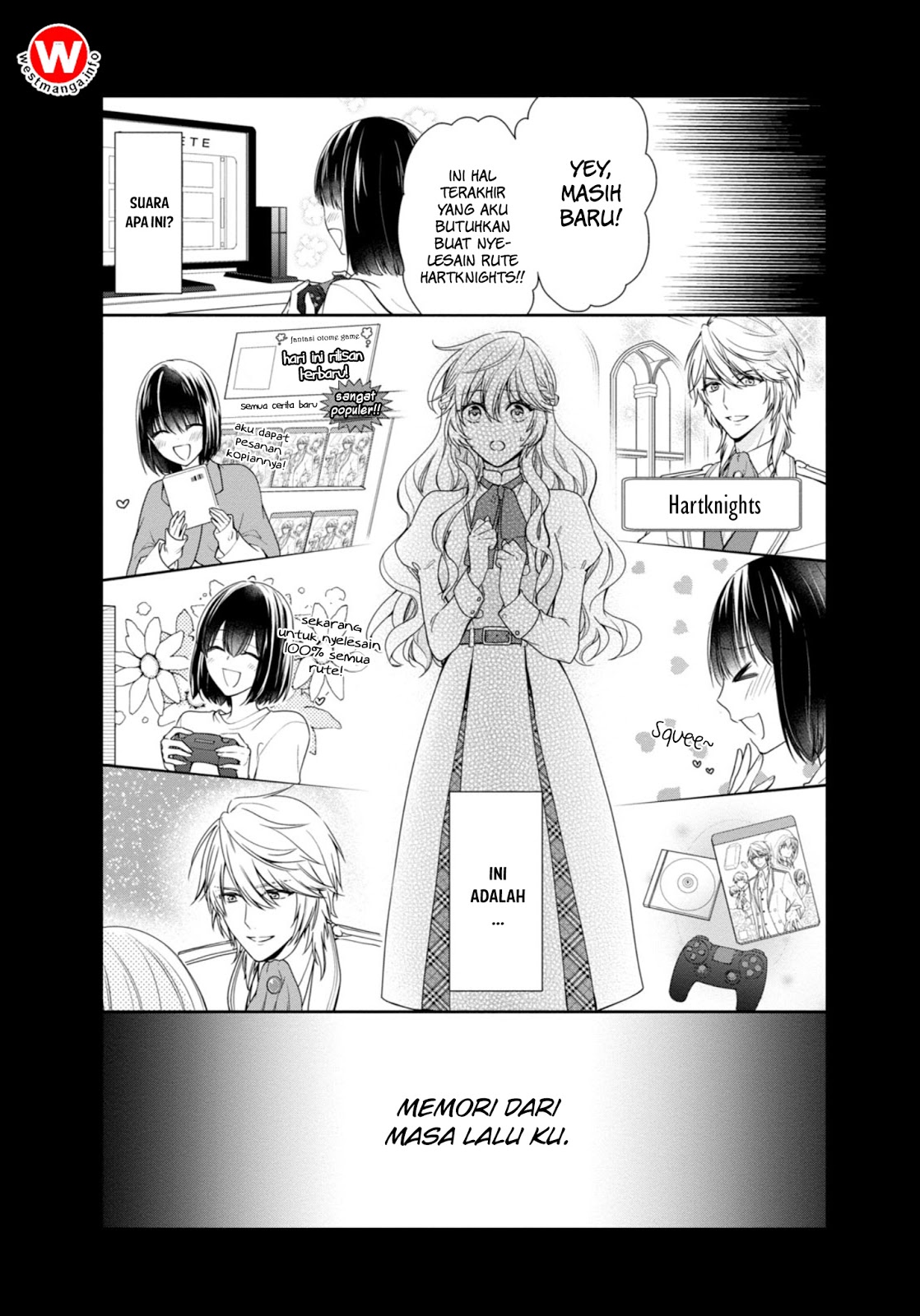 Akuyaku Reijou wa Ringoku no Outaishi ni Dekiai Sareru Chapter 01 Gambar 6