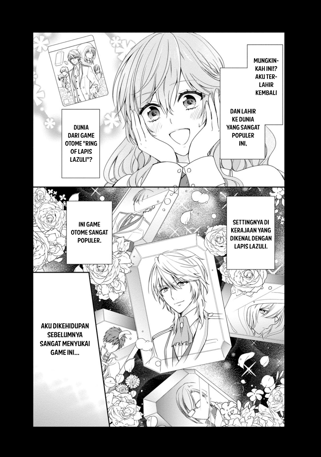 Akuyaku Reijou wa Ringoku no Outaishi ni Dekiai Sareru Chapter 01 Gambar 7