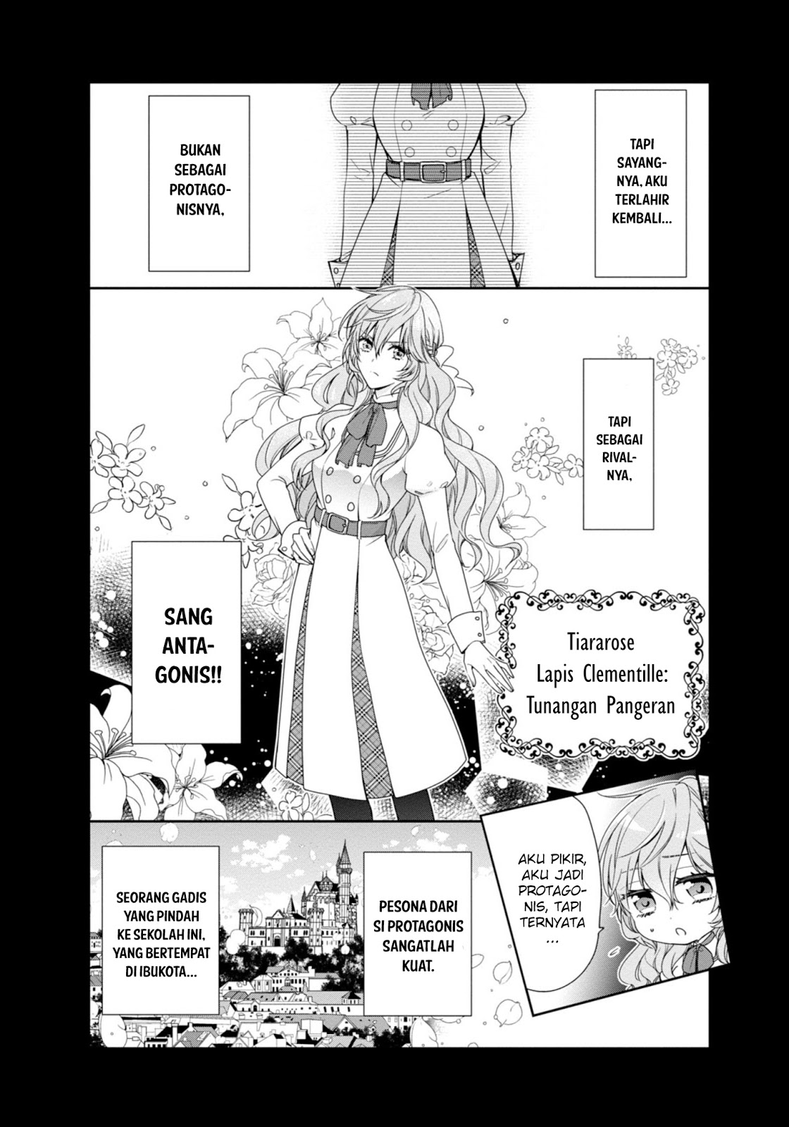 Akuyaku Reijou wa Ringoku no Outaishi ni Dekiai Sareru Chapter 01 Gambar 8