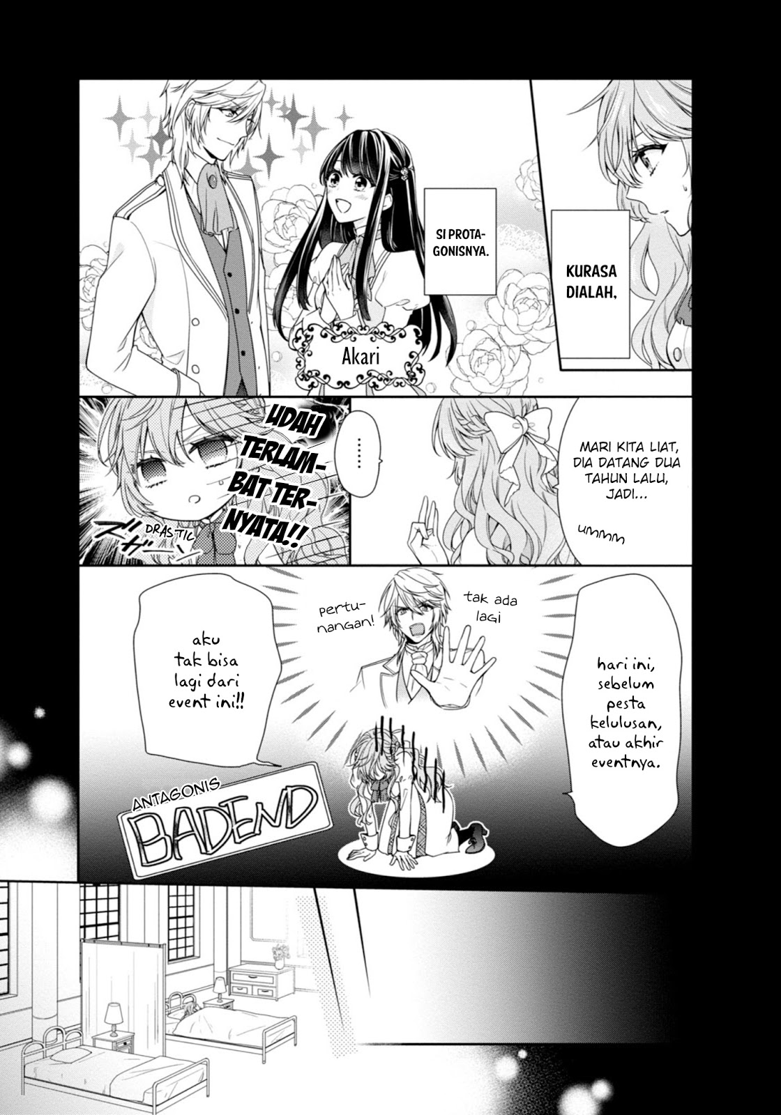 Akuyaku Reijou wa Ringoku no Outaishi ni Dekiai Sareru Chapter 01 Gambar 9