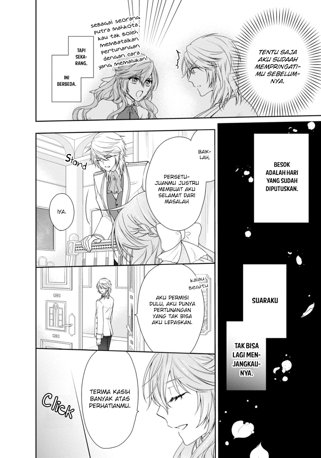 Akuyaku Reijou wa Ringoku no Outaishi ni Dekiai Sareru Chapter 01 Gambar 17