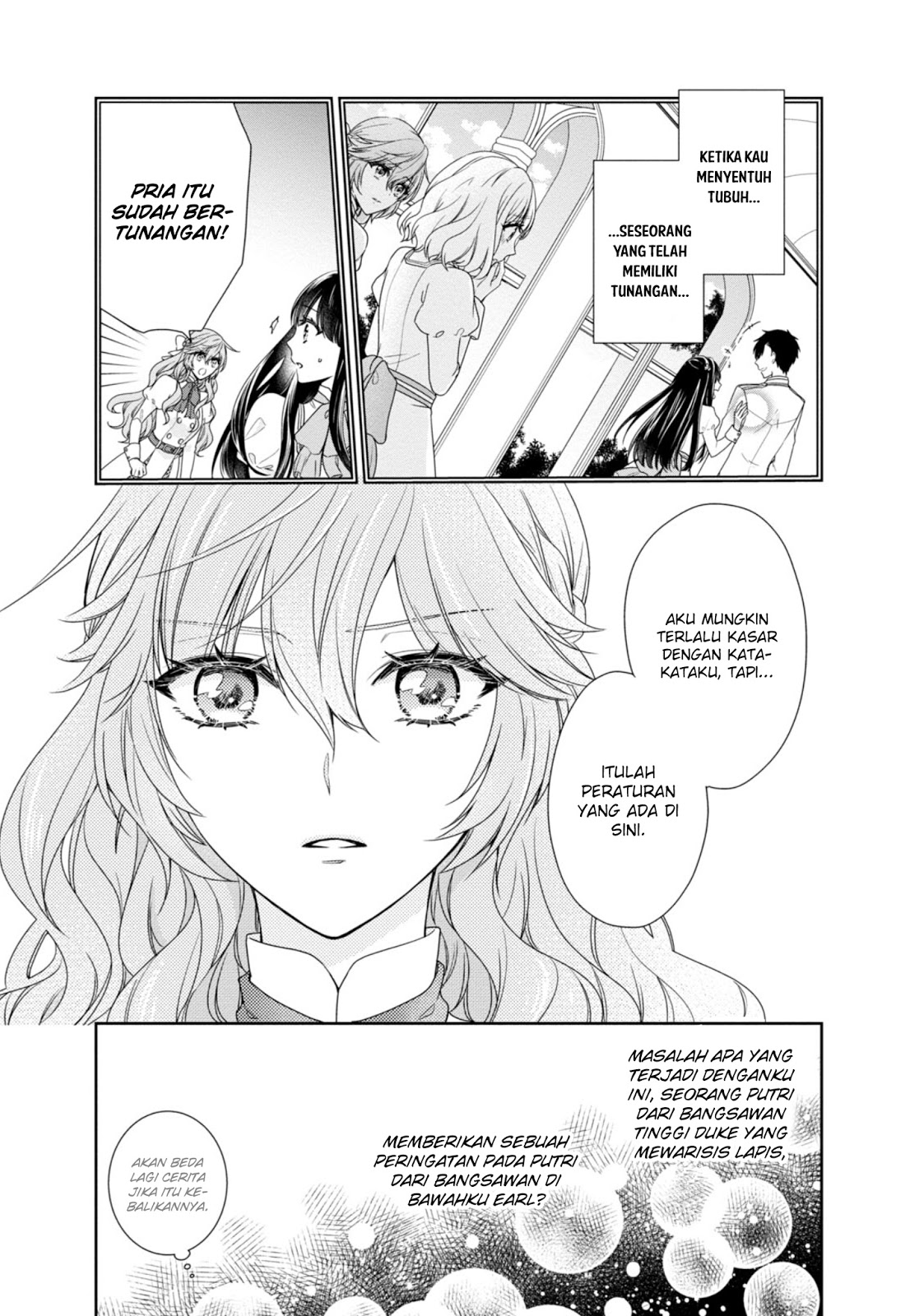 Akuyaku Reijou wa Ringoku no Outaishi ni Dekiai Sareru Chapter 01 Gambar 20