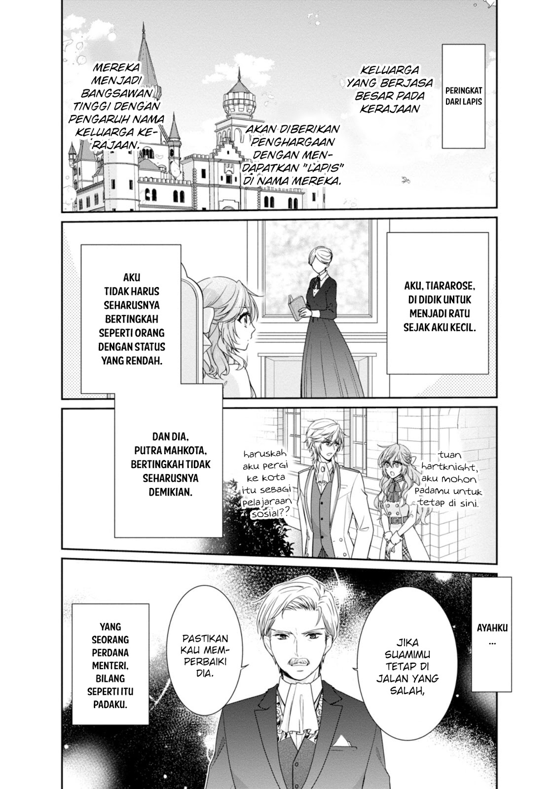 Akuyaku Reijou wa Ringoku no Outaishi ni Dekiai Sareru Chapter 01 Gambar 21