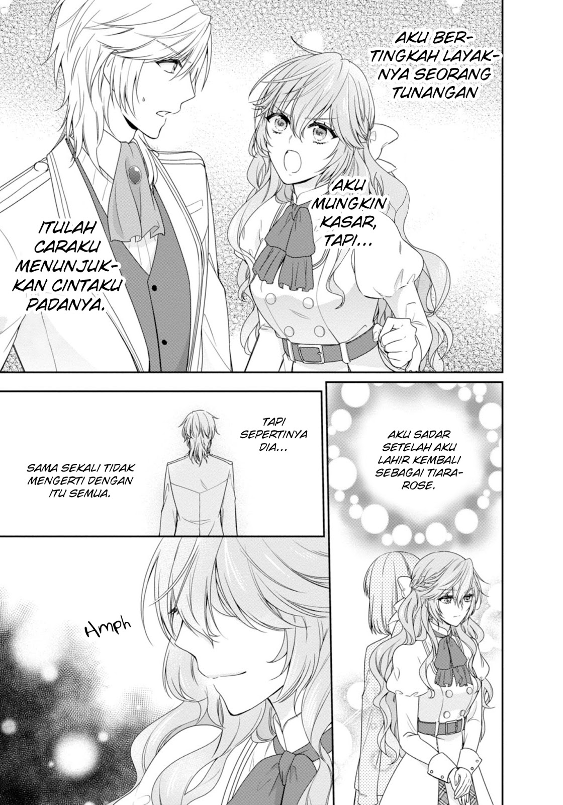 Akuyaku Reijou wa Ringoku no Outaishi ni Dekiai Sareru Chapter 01 Gambar 22