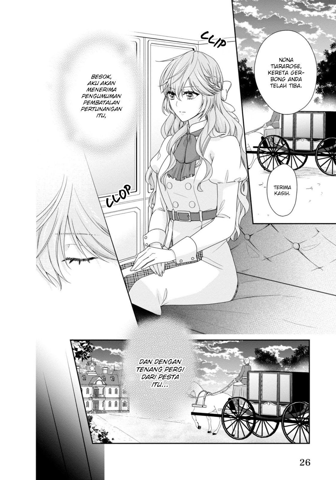 Akuyaku Reijou wa Ringoku no Outaishi ni Dekiai Sareru Chapter 01 Gambar 27