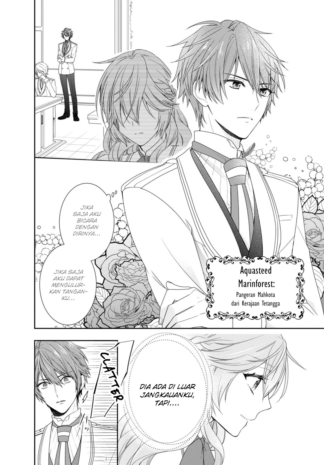 Akuyaku Reijou wa Ringoku no Outaishi ni Dekiai Sareru Chapter 01 Gambar 29