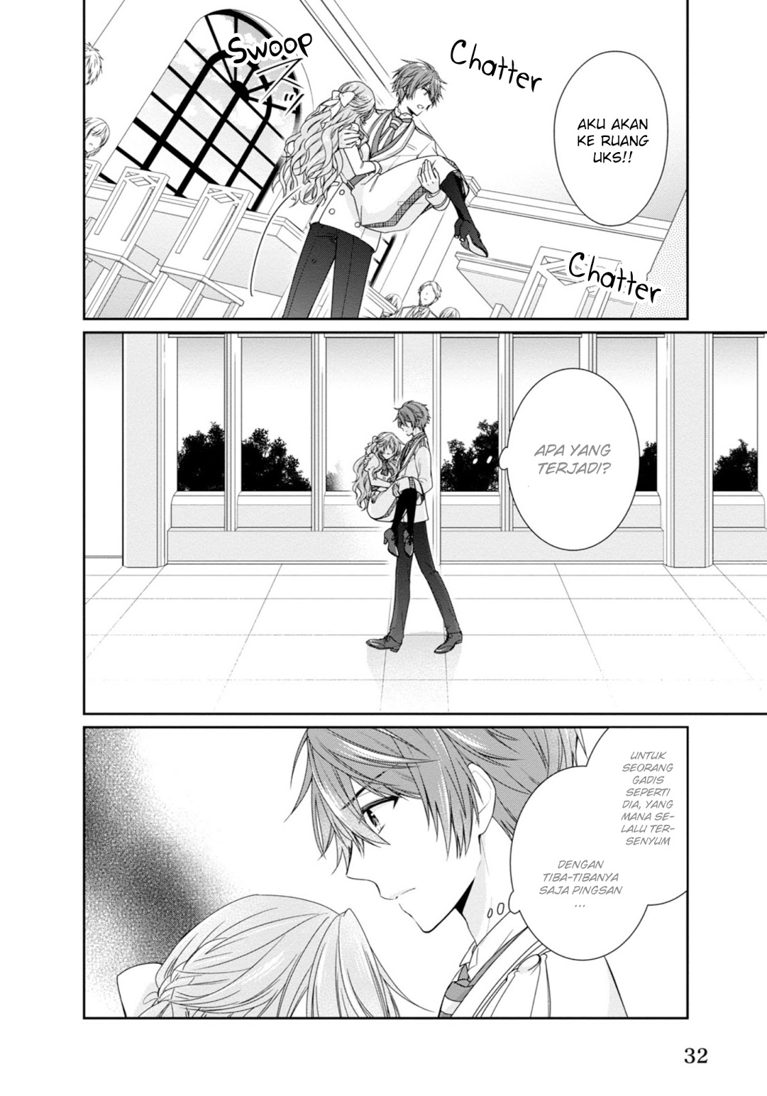 Akuyaku Reijou wa Ringoku no Outaishi ni Dekiai Sareru Chapter 01 Gambar 33