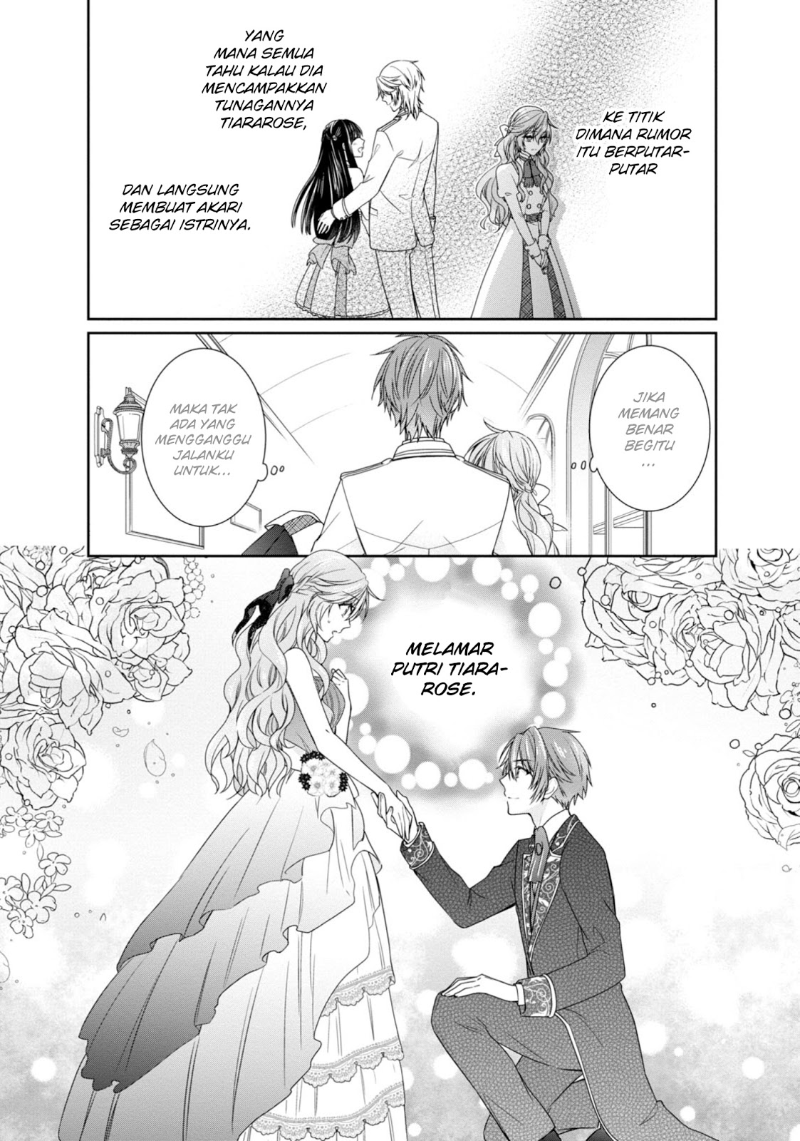 Akuyaku Reijou wa Ringoku no Outaishi ni Dekiai Sareru Chapter 01 Gambar 35