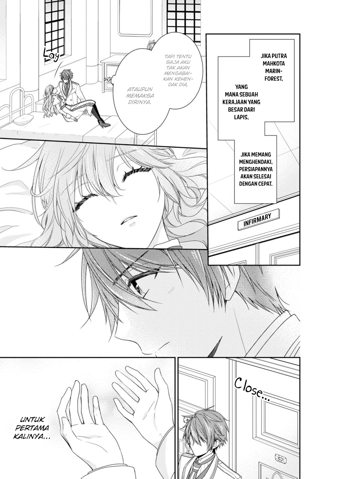 Akuyaku Reijou wa Ringoku no Outaishi ni Dekiai Sareru Chapter 01 Gambar 36