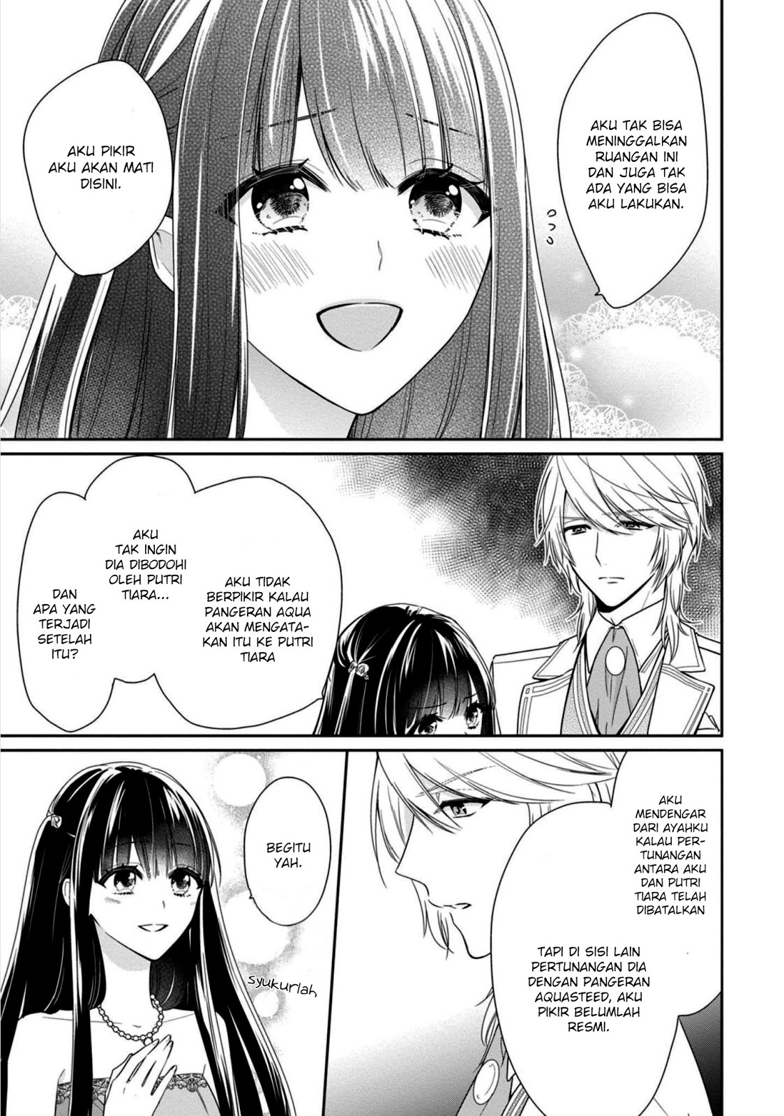 Akuyaku Reijou wa Ringoku no Outaishi ni Dekiai Sareru Chapter 04 Gambar 7
