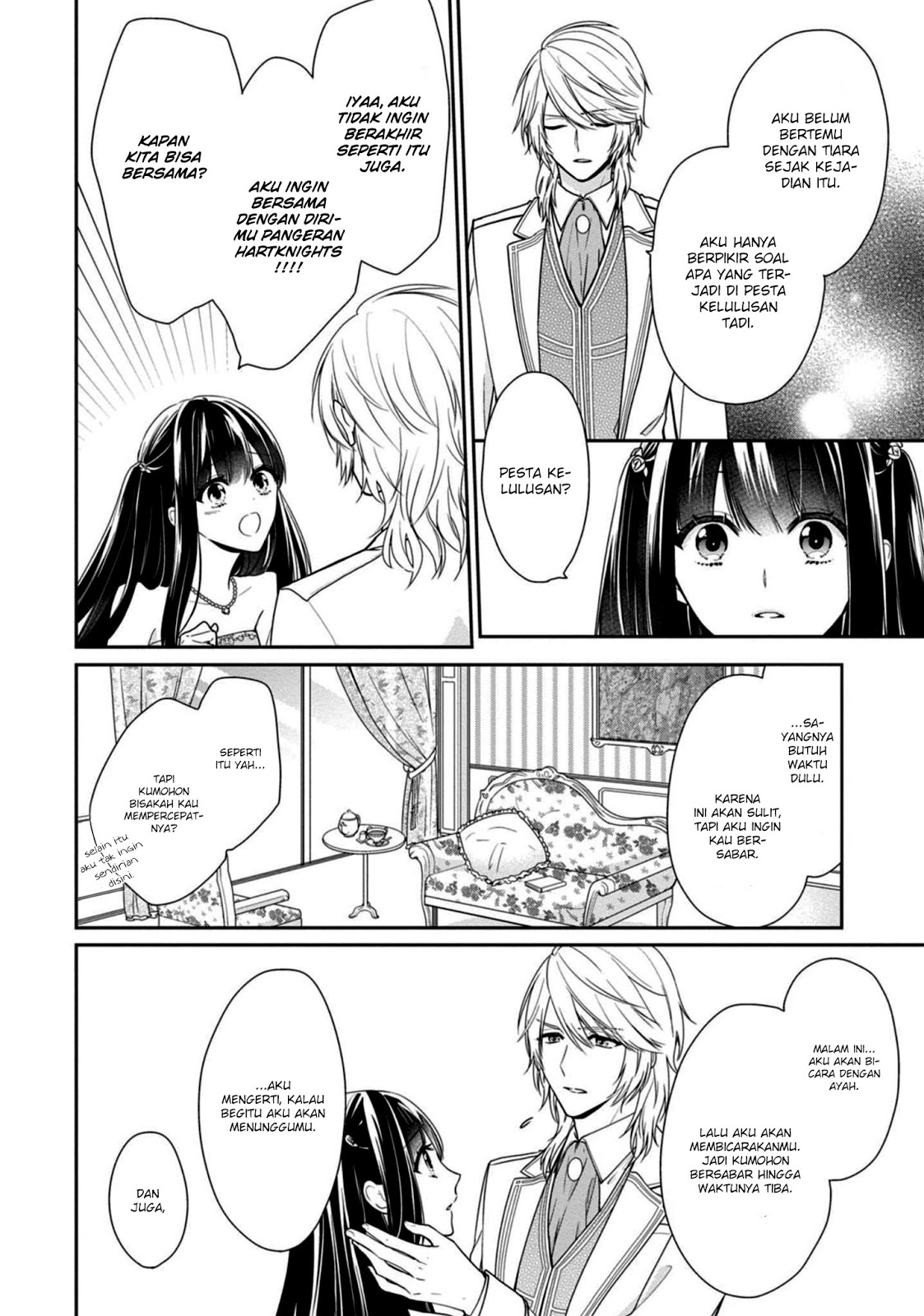 Akuyaku Reijou wa Ringoku no Outaishi ni Dekiai Sareru Chapter 04 Gambar 10