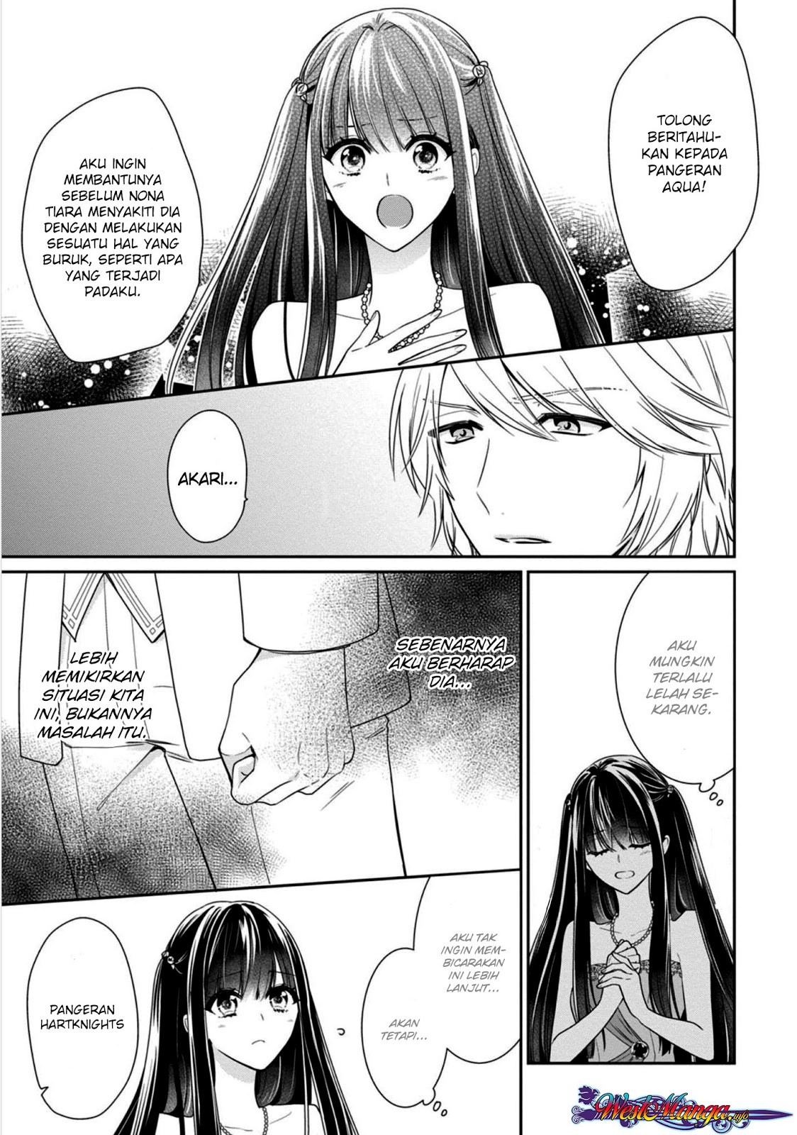 Akuyaku Reijou wa Ringoku no Outaishi ni Dekiai Sareru Chapter 04 Gambar 11