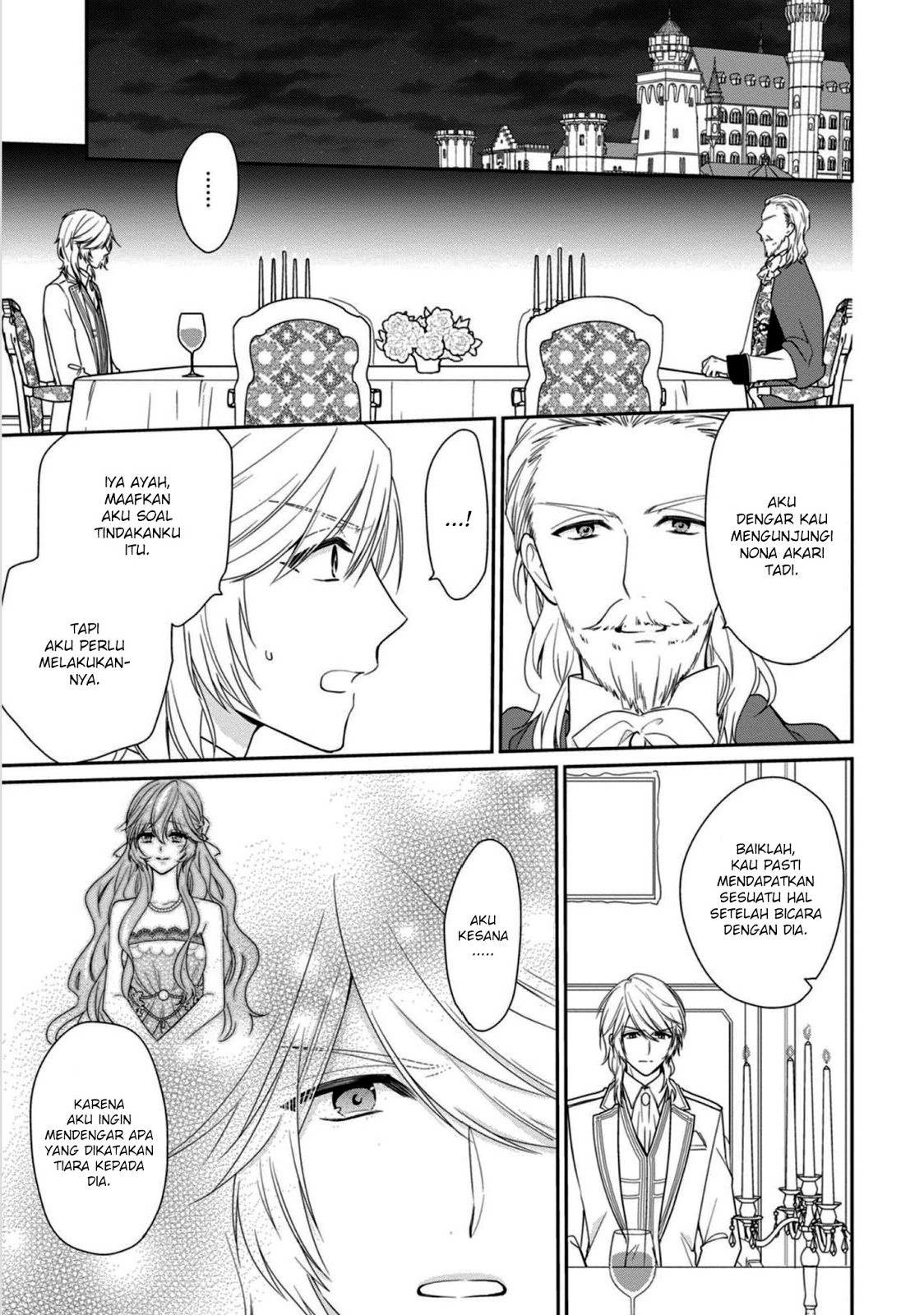 Akuyaku Reijou wa Ringoku no Outaishi ni Dekiai Sareru Chapter 04 Gambar 13