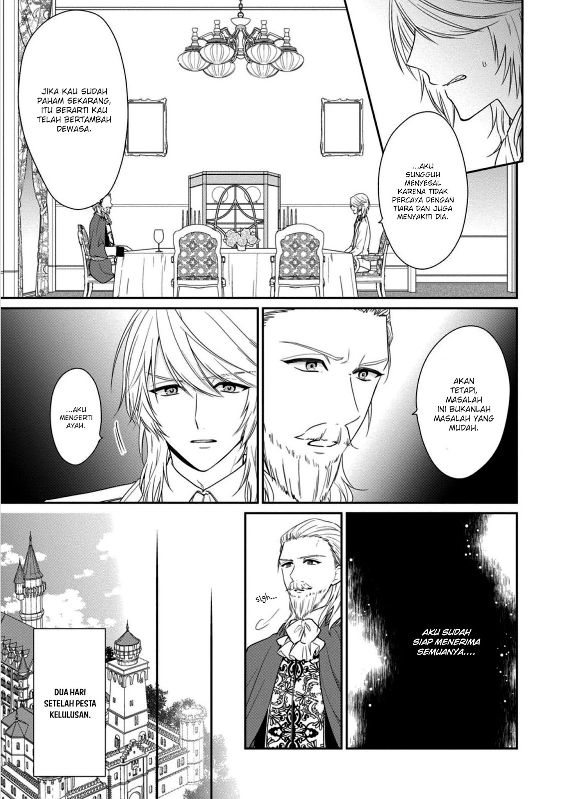 Akuyaku Reijou wa Ringoku no Outaishi ni Dekiai Sareru Chapter 04 Gambar 17