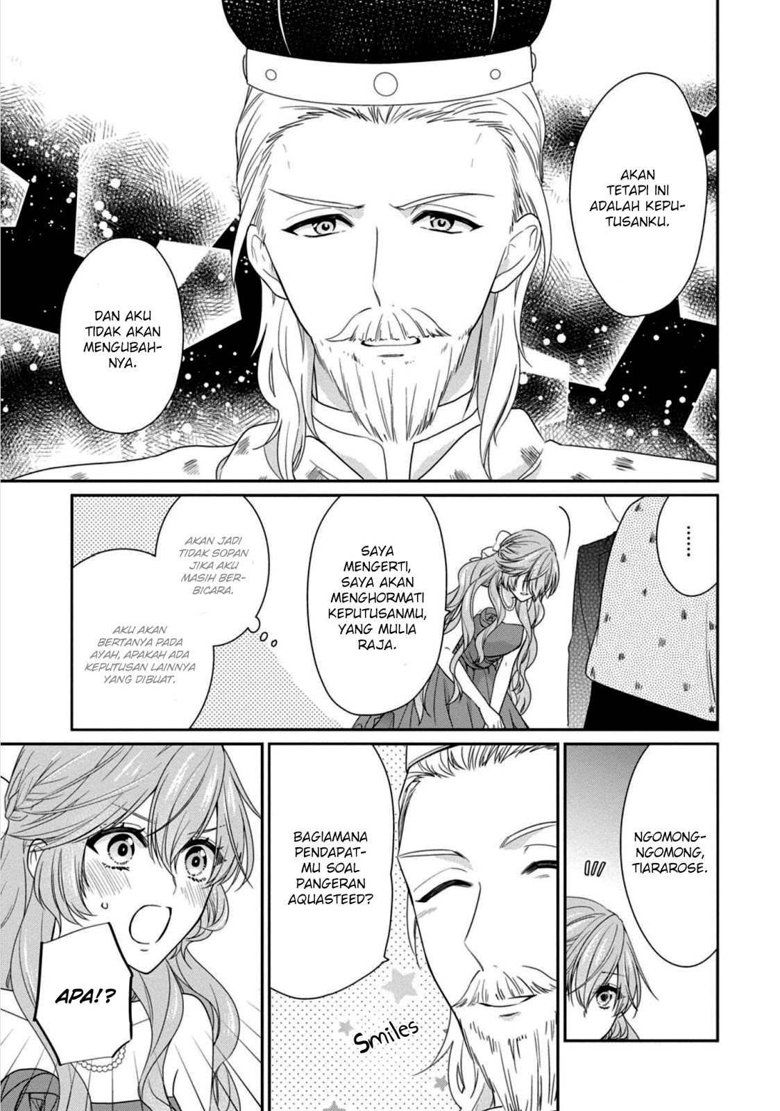 Akuyaku Reijou wa Ringoku no Outaishi ni Dekiai Sareru Chapter 04 Gambar 23