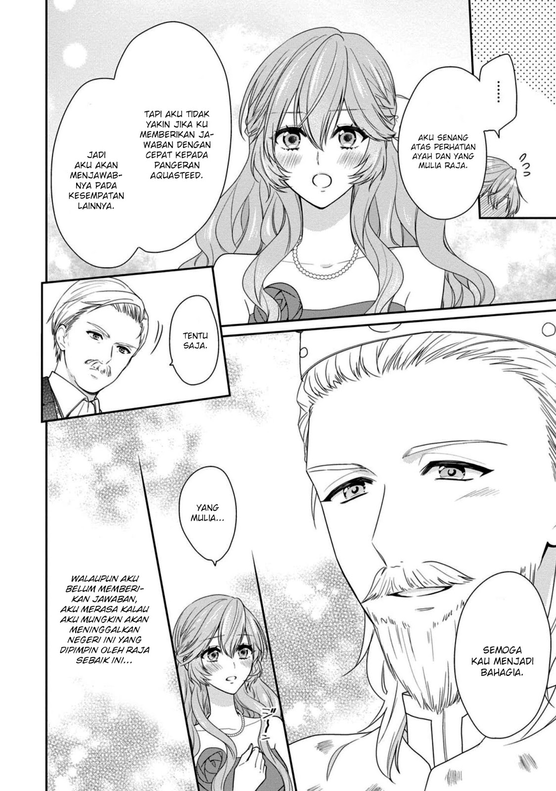Akuyaku Reijou wa Ringoku no Outaishi ni Dekiai Sareru Chapter 04 Gambar 26