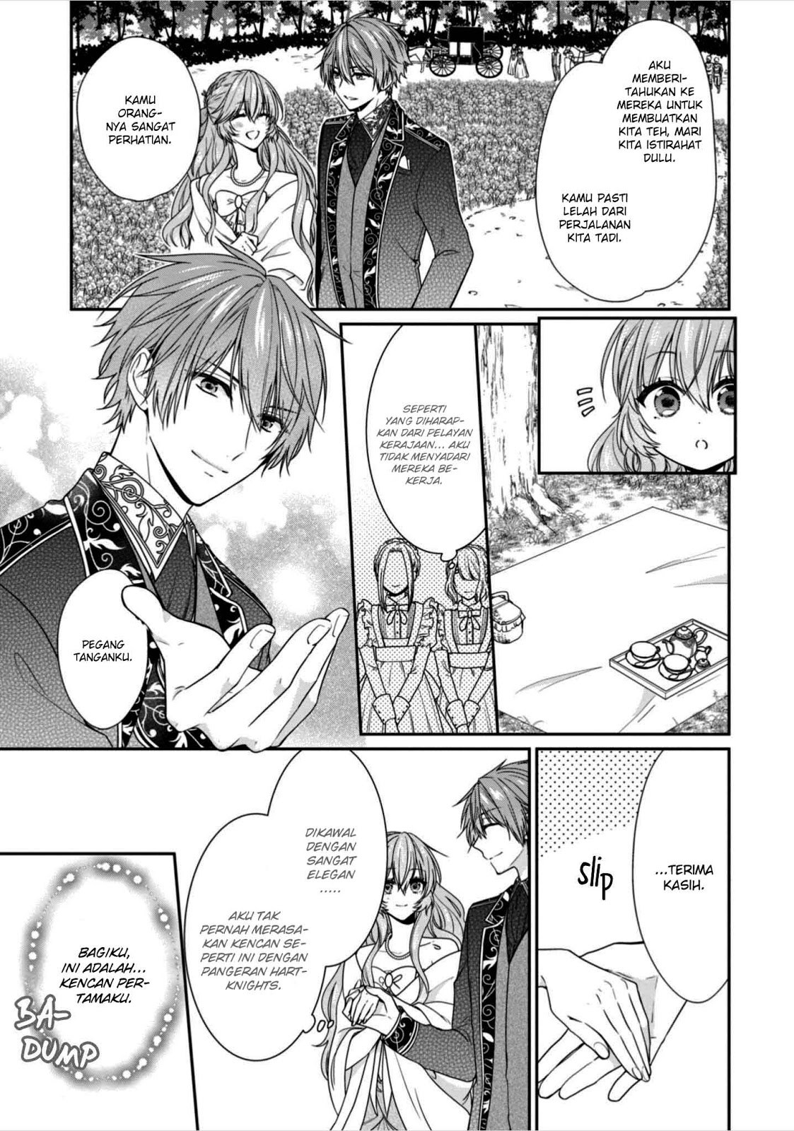 Akuyaku Reijou wa Ringoku no Outaishi ni Dekiai Sareru Chapter 06 Gambar 6
