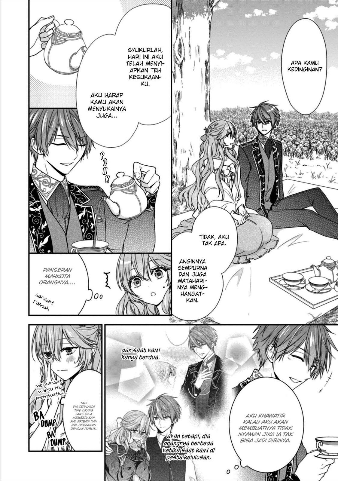 Akuyaku Reijou wa Ringoku no Outaishi ni Dekiai Sareru Chapter 06 Gambar 7