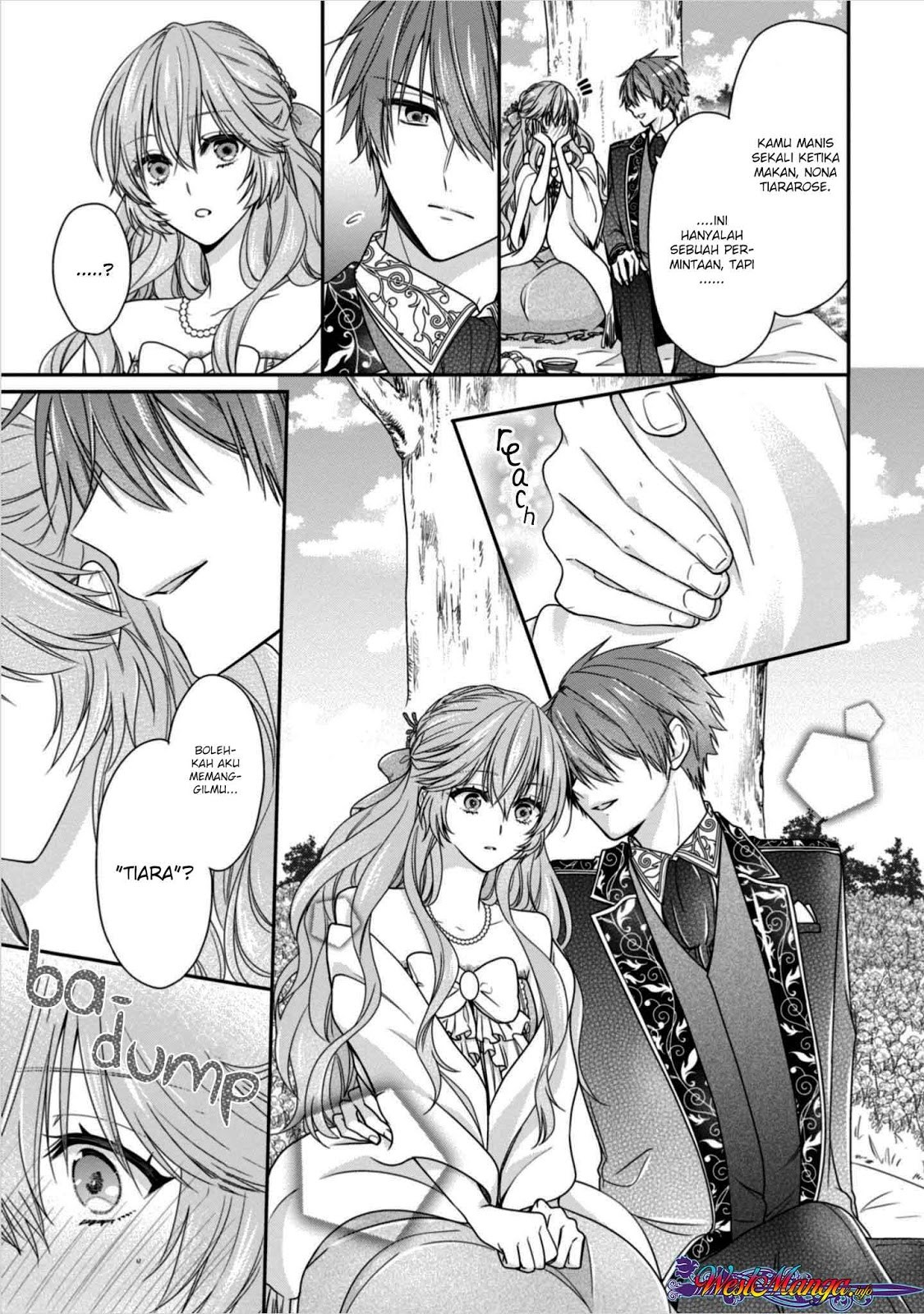 Akuyaku Reijou wa Ringoku no Outaishi ni Dekiai Sareru Chapter 06 Gambar 12