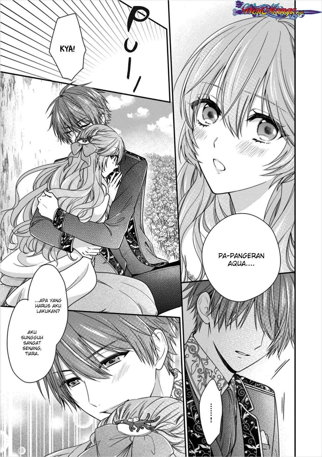 Akuyaku Reijou wa Ringoku no Outaishi ni Dekiai Sareru Chapter 06 Gambar 14