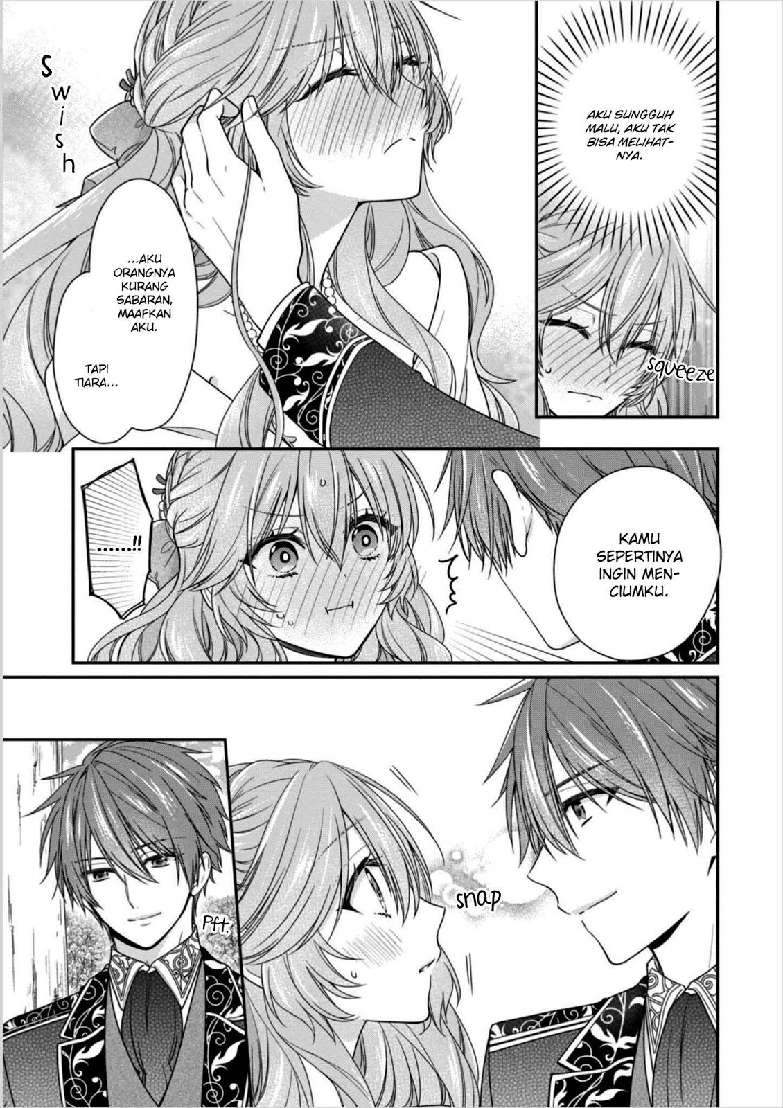 Akuyaku Reijou wa Ringoku no Outaishi ni Dekiai Sareru Chapter 06 Gambar 16