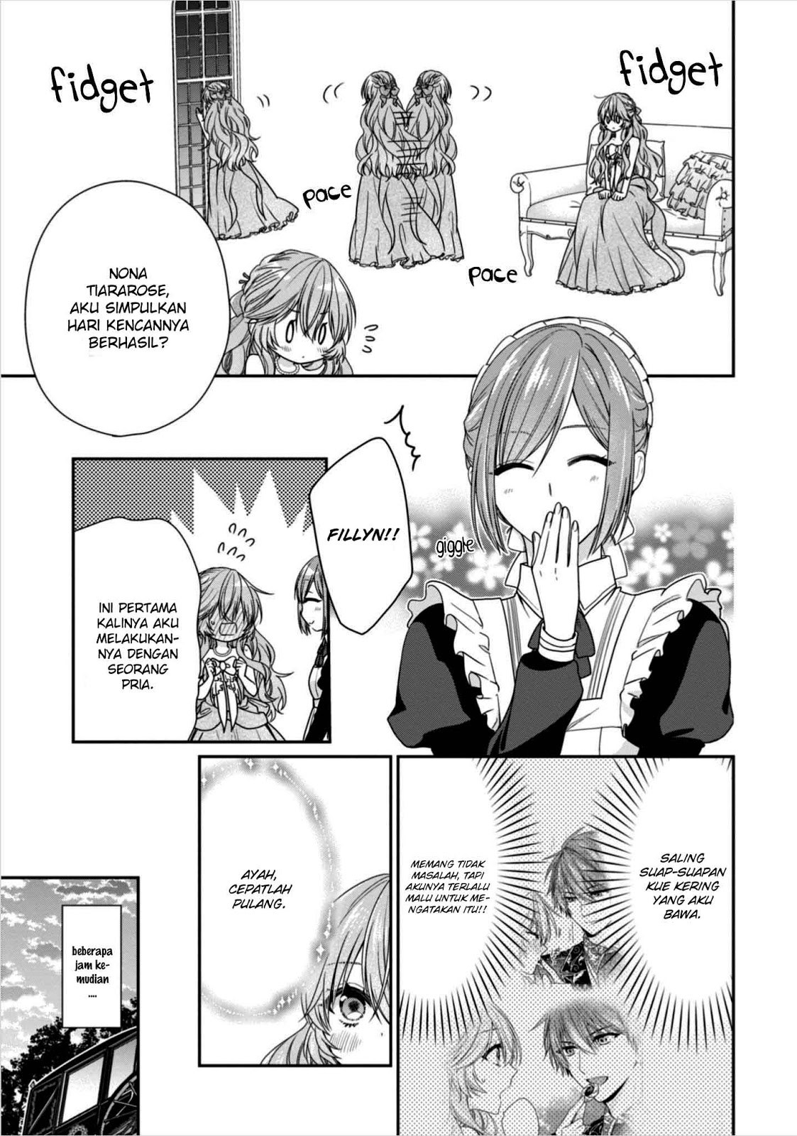 Akuyaku Reijou wa Ringoku no Outaishi ni Dekiai Sareru Chapter 06 Gambar 22