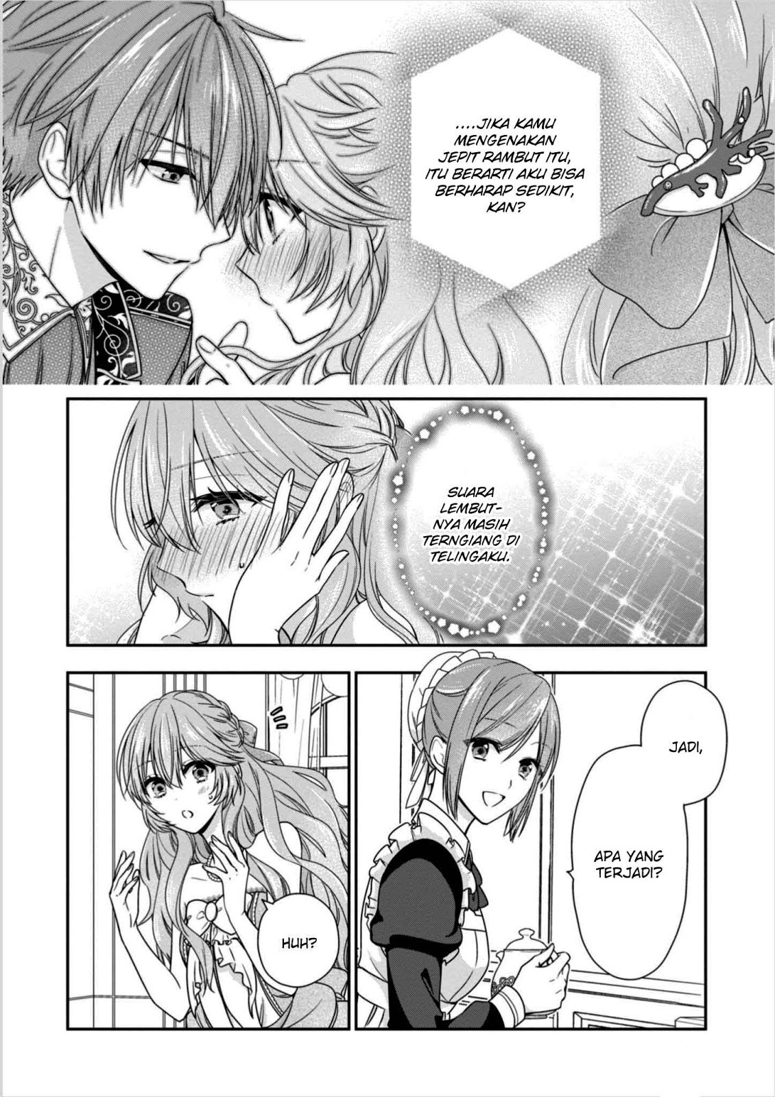 Akuyaku Reijou wa Ringoku no Outaishi ni Dekiai Sareru Chapter 06 Gambar 23