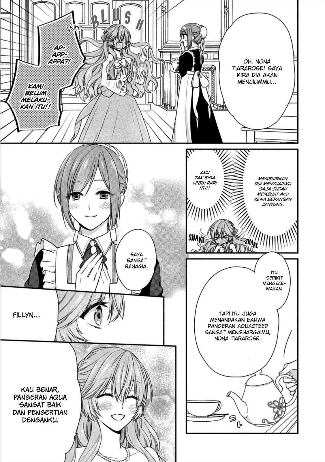 Akuyaku Reijou wa Ringoku no Outaishi ni Dekiai Sareru Chapter 06 Gambar 24