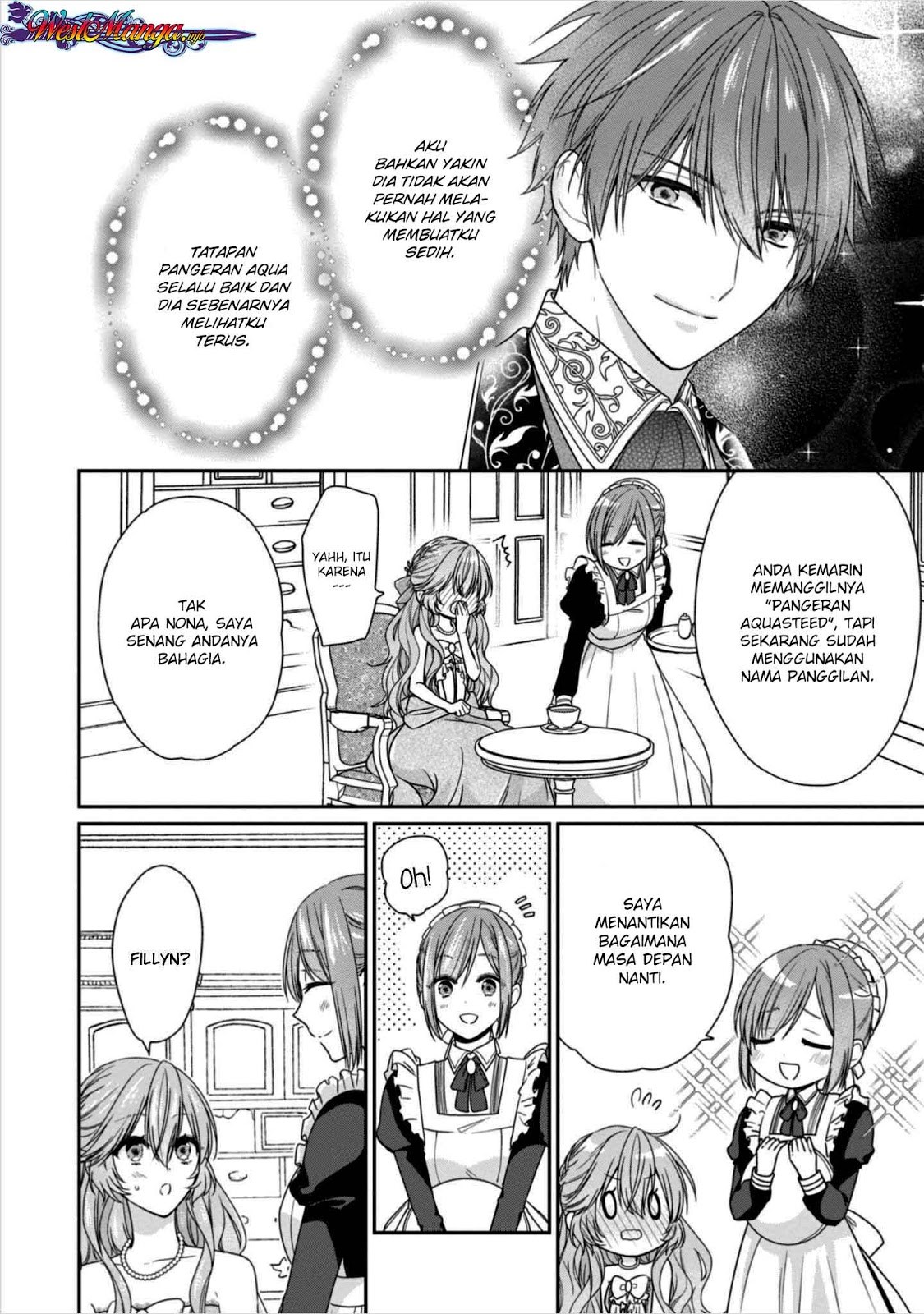 Akuyaku Reijou wa Ringoku no Outaishi ni Dekiai Sareru Chapter 06 Gambar 25
