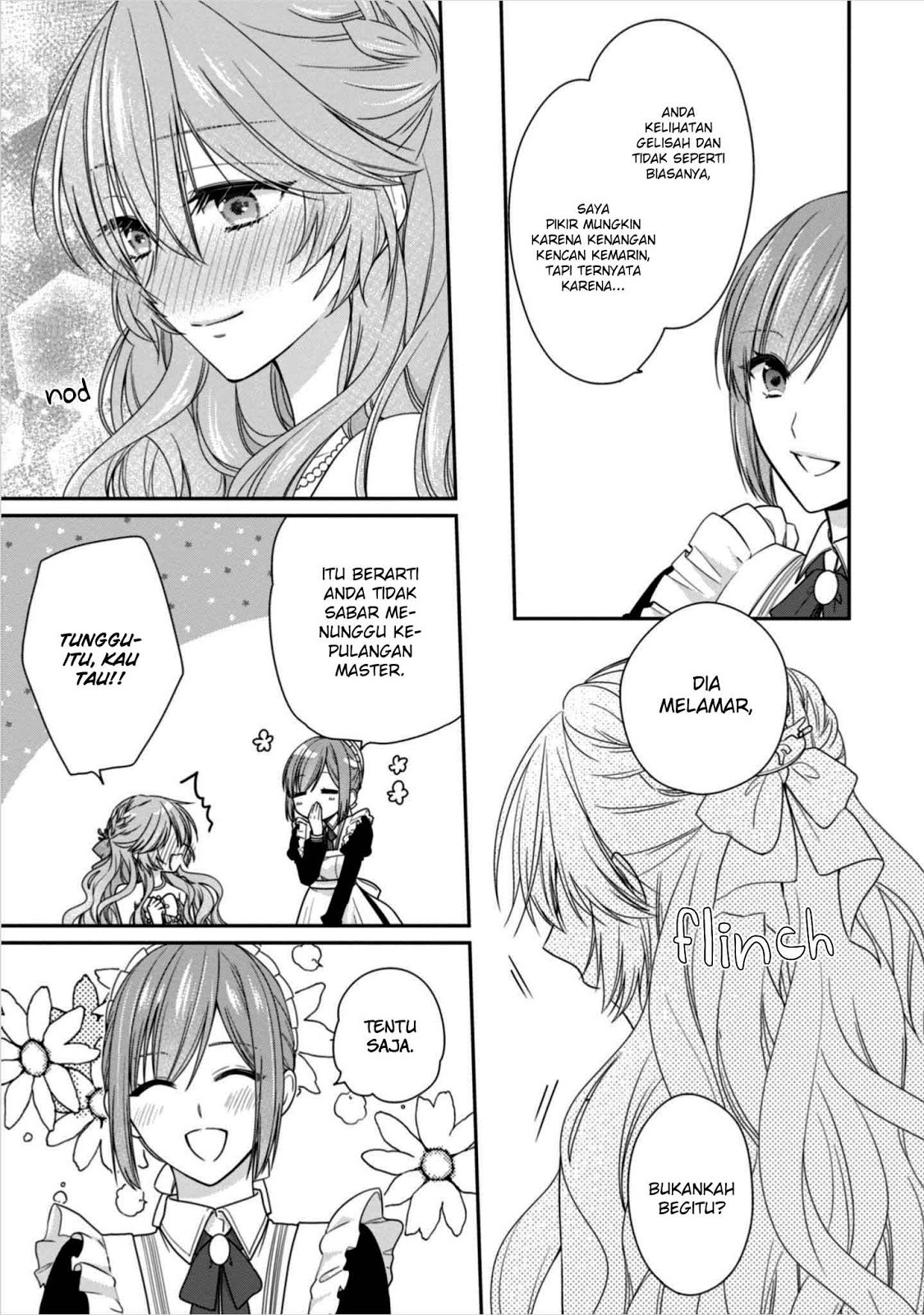 Akuyaku Reijou wa Ringoku no Outaishi ni Dekiai Sareru Chapter 06 Gambar 27