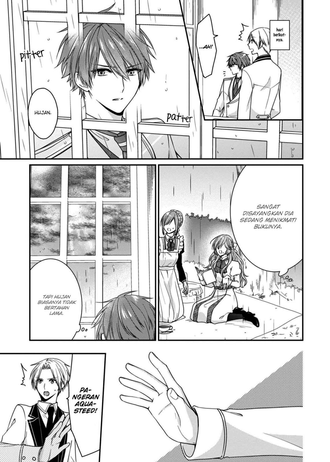 Akuyaku Reijou wa Ringoku no Outaishi ni Dekiai Sareru Chapter 07 Gambar 9