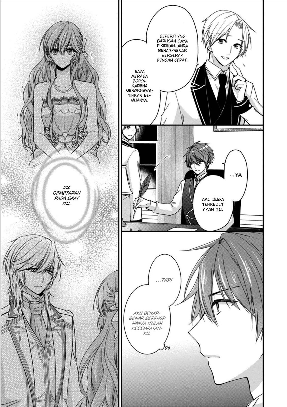 Akuyaku Reijou wa Ringoku no Outaishi ni Dekiai Sareru Chapter 07 Gambar 17