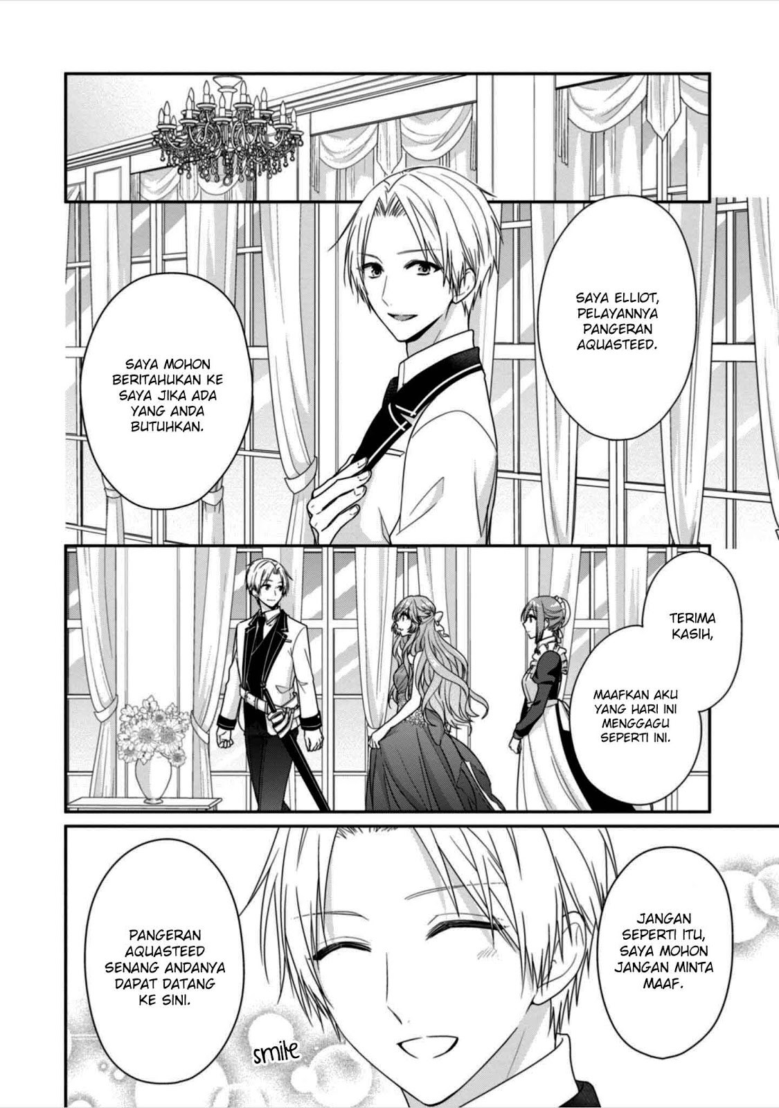 Akuyaku Reijou wa Ringoku no Outaishi ni Dekiai Sareru Chapter 07 Gambar 22