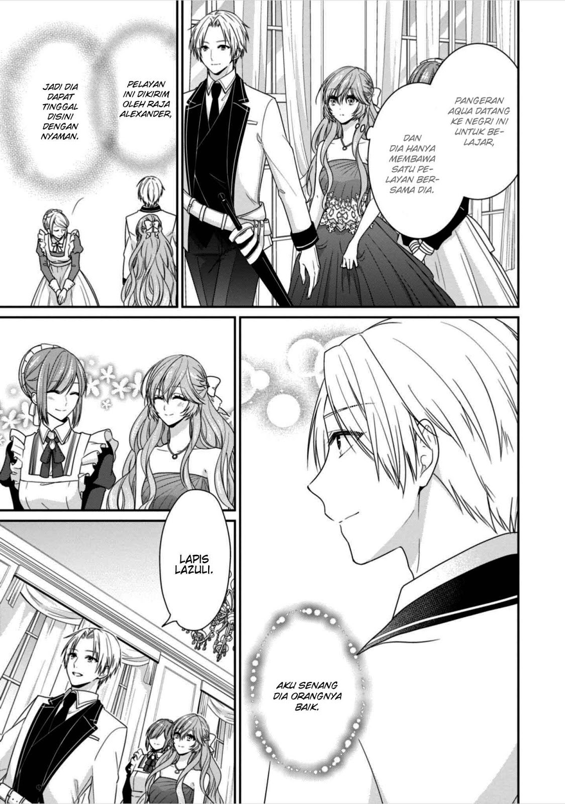 Akuyaku Reijou wa Ringoku no Outaishi ni Dekiai Sareru Chapter 07 Gambar 24