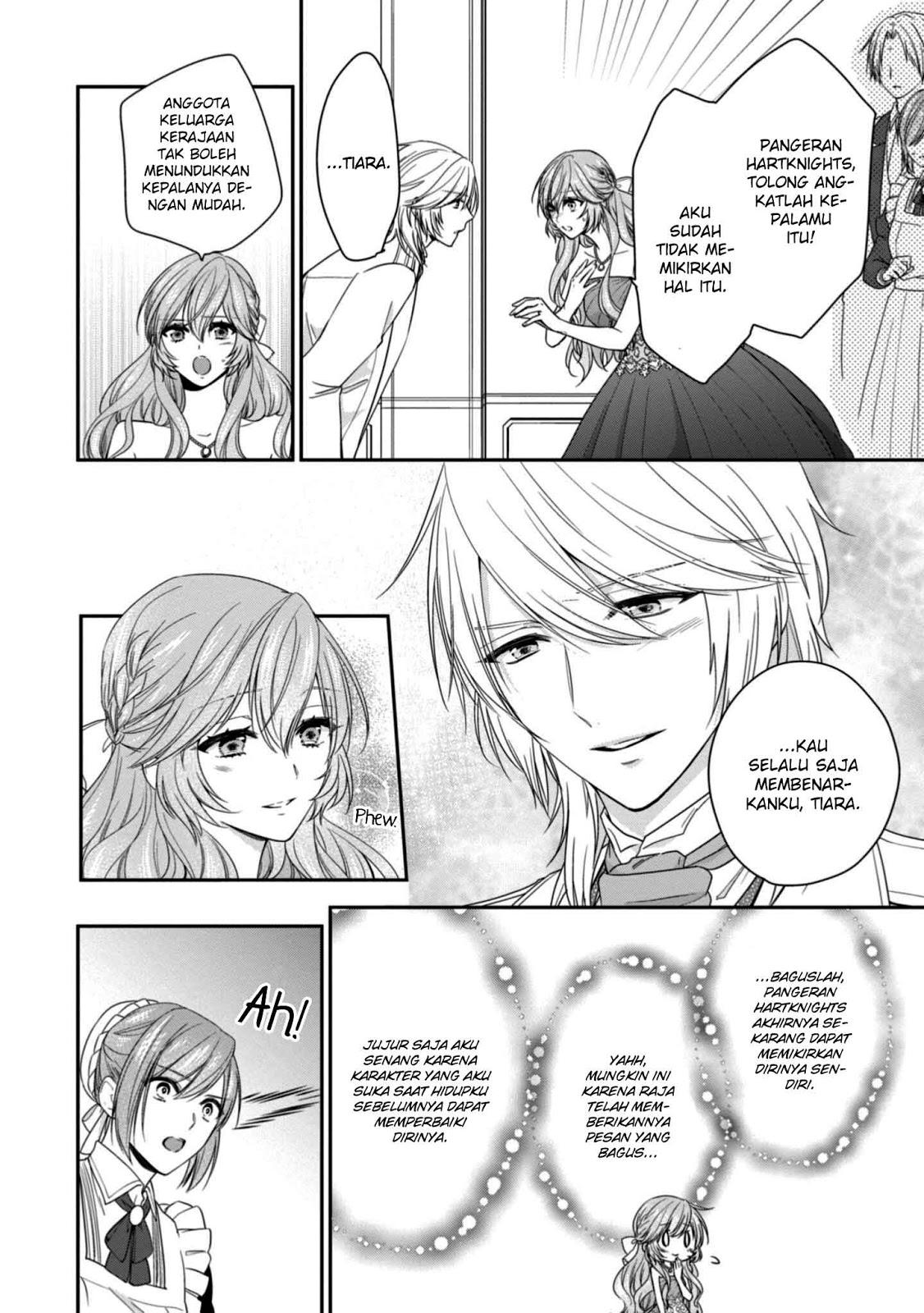 Akuyaku Reijou wa Ringoku no Outaishi ni Dekiai Sareru Chapter 08 Gambar 12