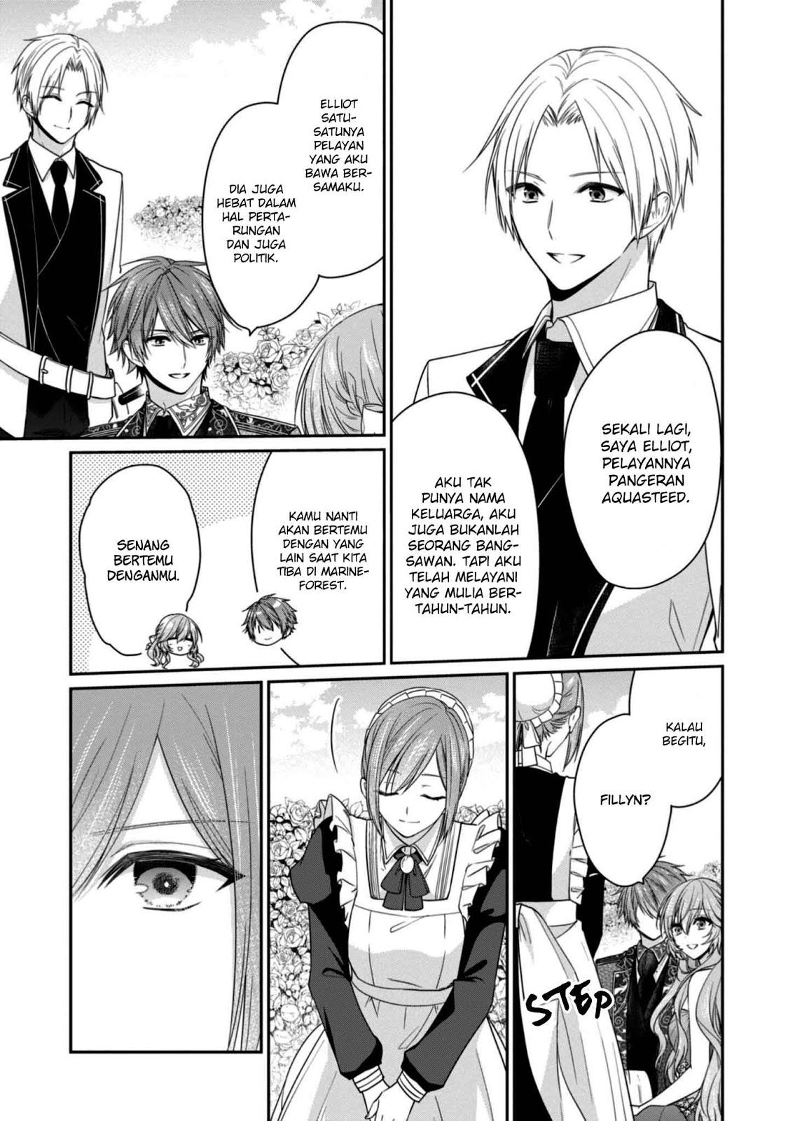 Akuyaku Reijou wa Ringoku no Outaishi ni Dekiai Sareru Chapter 08 Gambar 25