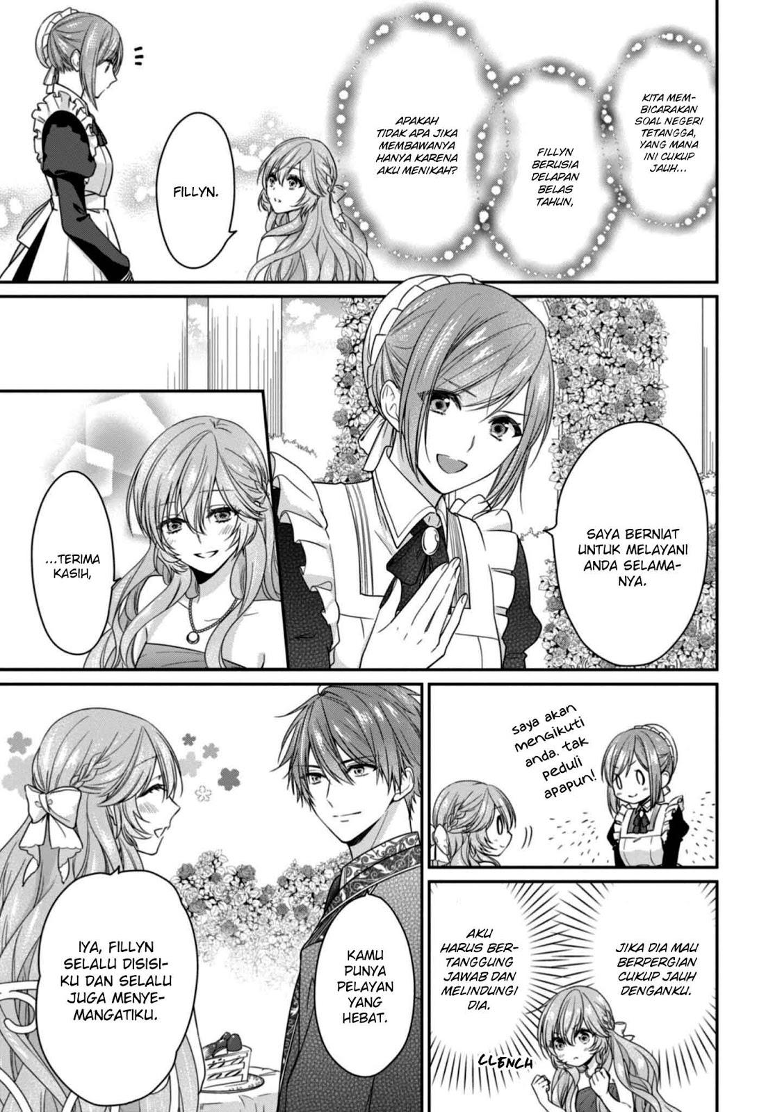 Akuyaku Reijou wa Ringoku no Outaishi ni Dekiai Sareru Chapter 08 Gambar 27