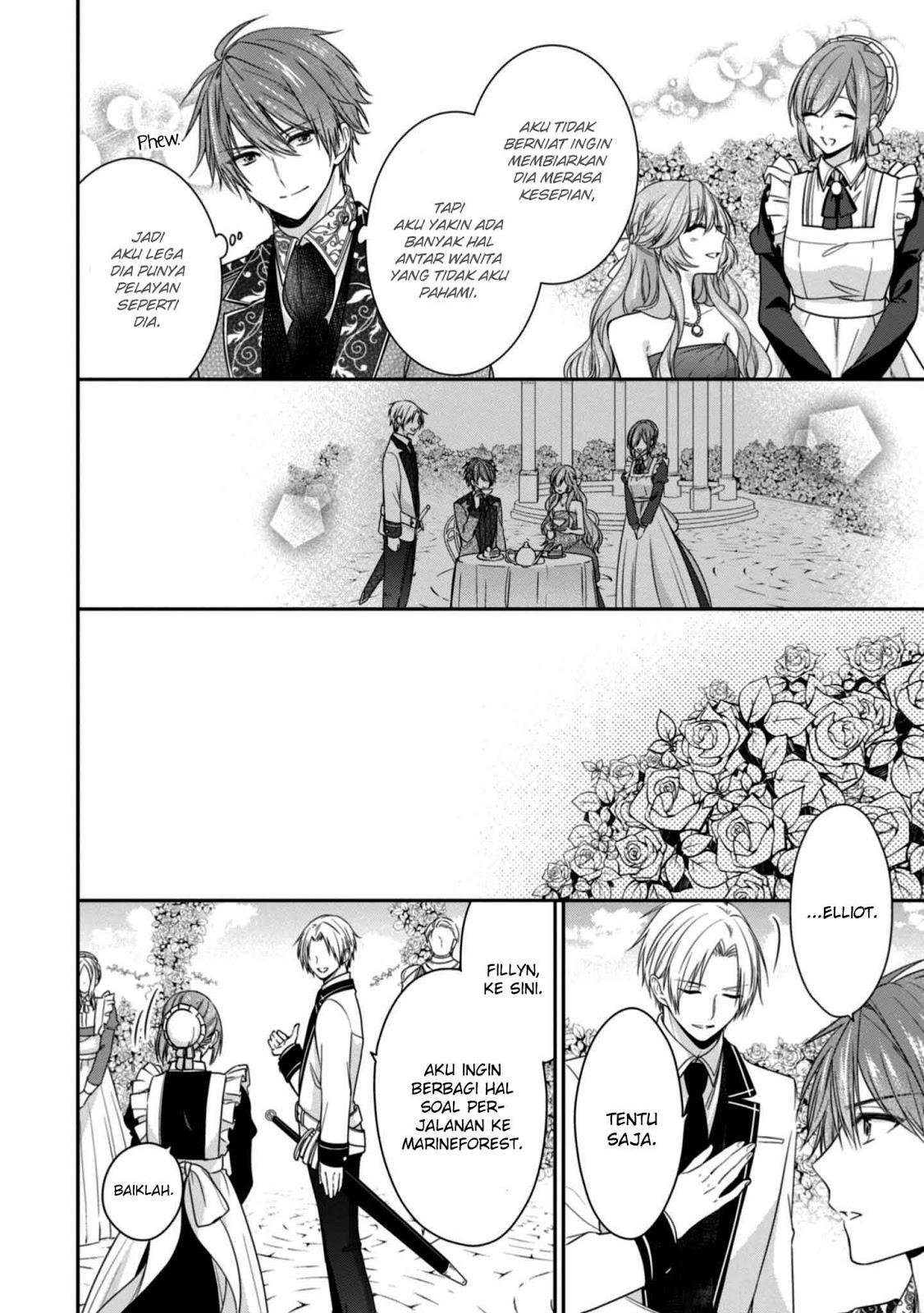 Akuyaku Reijou wa Ringoku no Outaishi ni Dekiai Sareru Chapter 08 Gambar 28