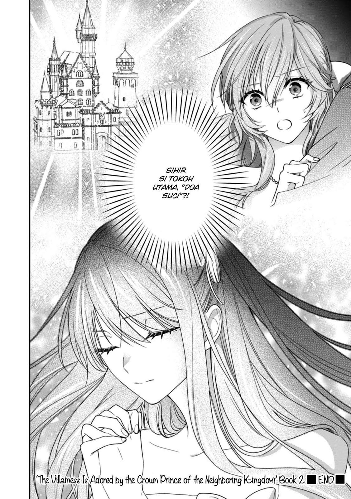 Akuyaku Reijou wa Ringoku no Outaishi ni Dekiai Sareru Chapter 08 Gambar 40
