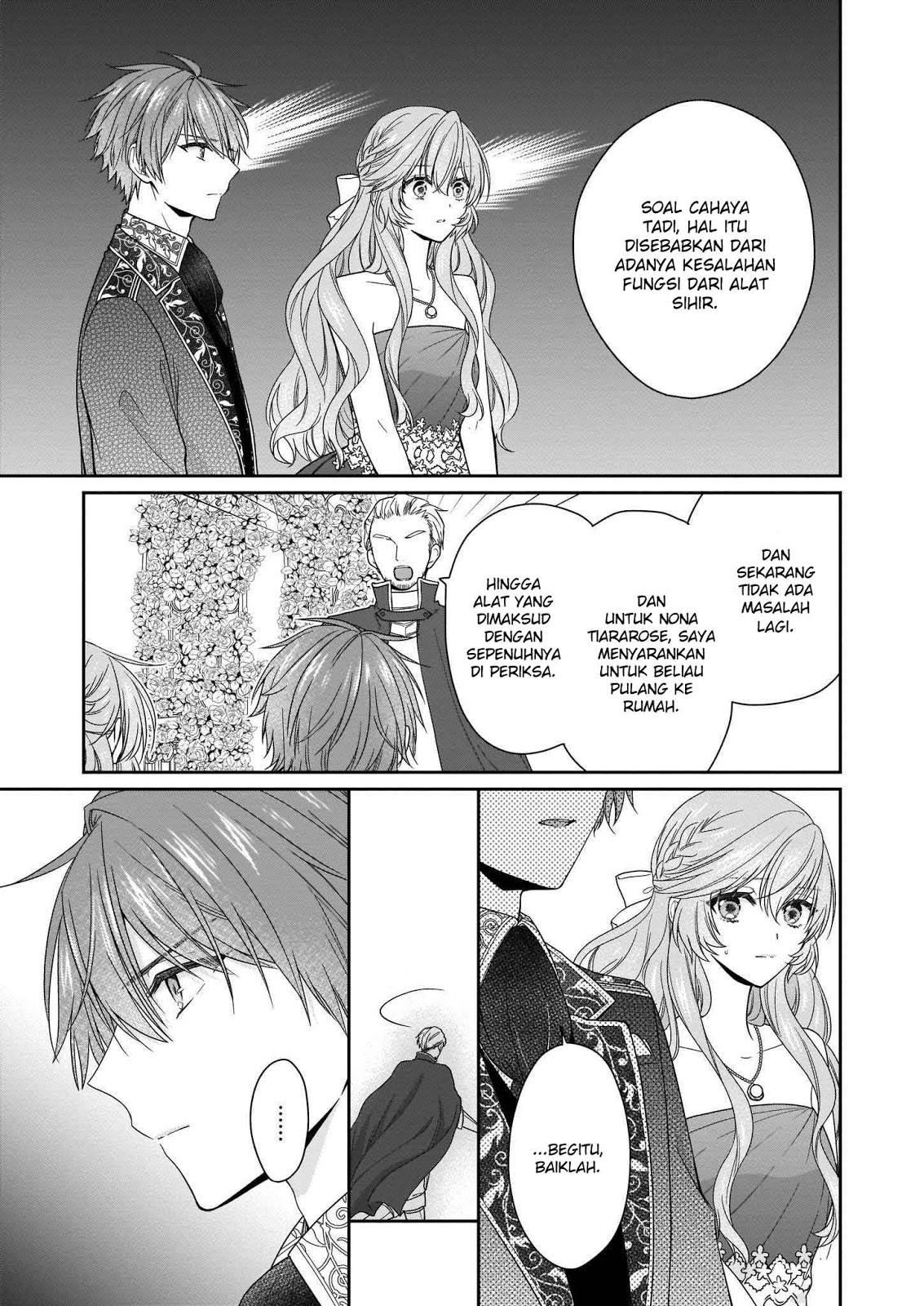Akuyaku Reijou wa Ringoku no Outaishi ni Dekiai Sareru Chapter 09 Gambar 13