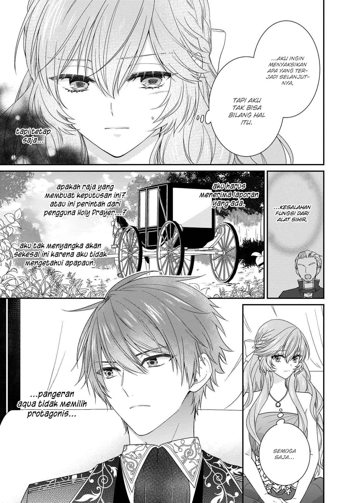 Akuyaku Reijou wa Ringoku no Outaishi ni Dekiai Sareru Chapter 09 Gambar 15