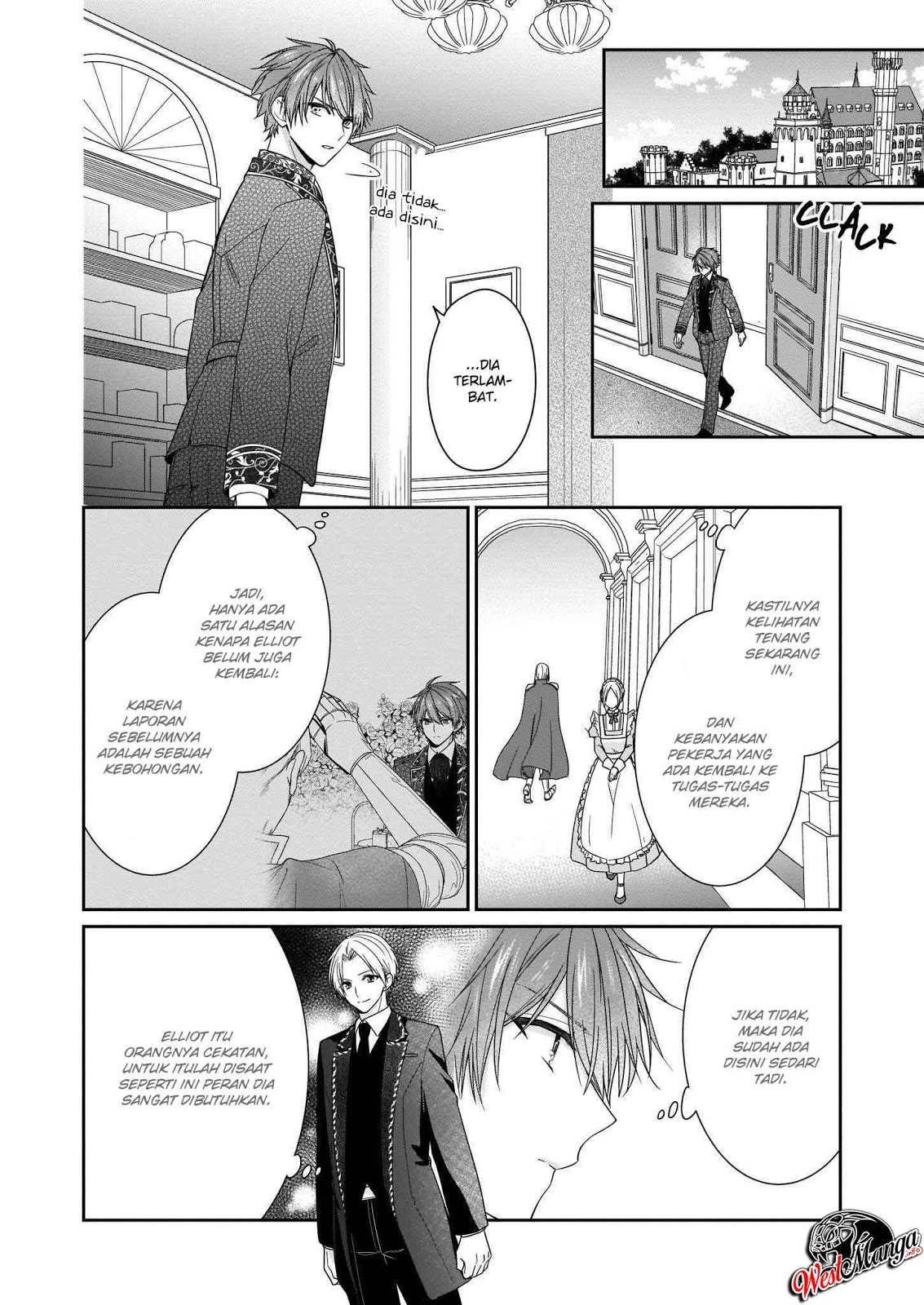 Akuyaku Reijou wa Ringoku no Outaishi ni Dekiai Sareru Chapter 09 Gambar 16
