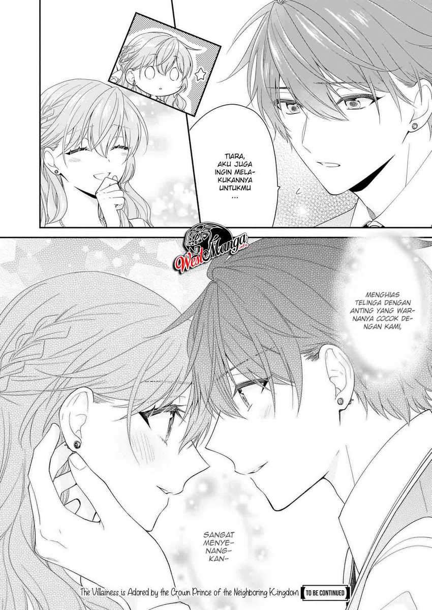 Akuyaku Reijou wa Ringoku no Outaishi ni Dekiai Sareru Chapter 22 Gambar 31
