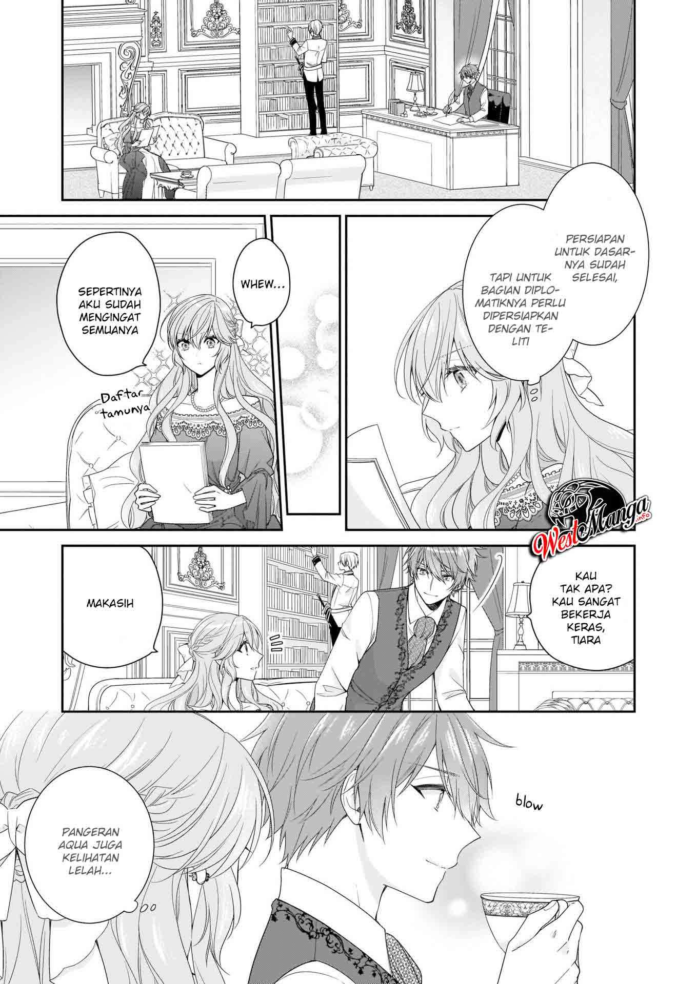 Akuyaku Reijou wa Ringoku no Outaishi ni Dekiai Sareru Chapter 23 Gambar 7