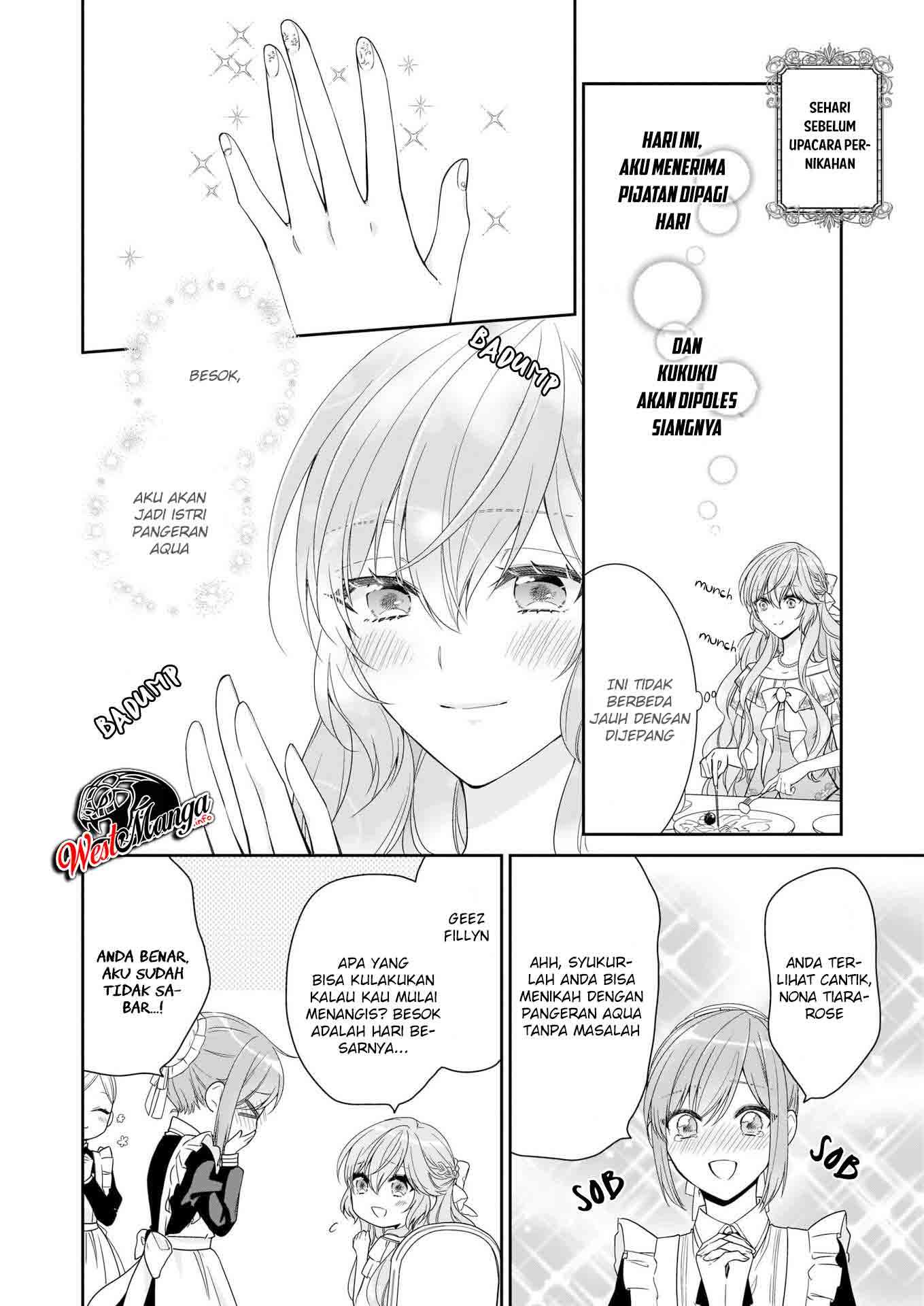 Akuyaku Reijou wa Ringoku no Outaishi ni Dekiai Sareru Chapter 23 Gambar 10