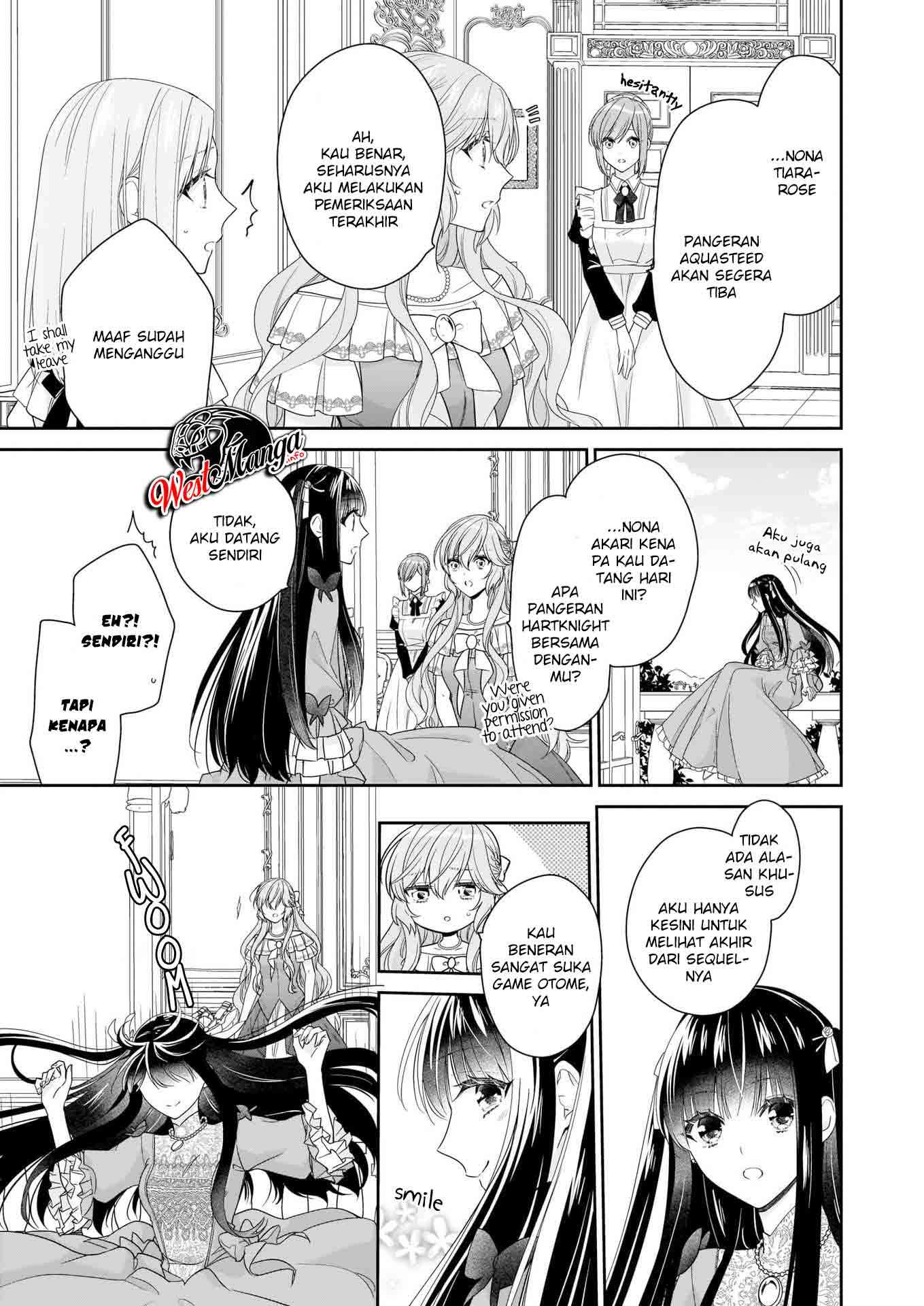Akuyaku Reijou wa Ringoku no Outaishi ni Dekiai Sareru Chapter 23 Gambar 21