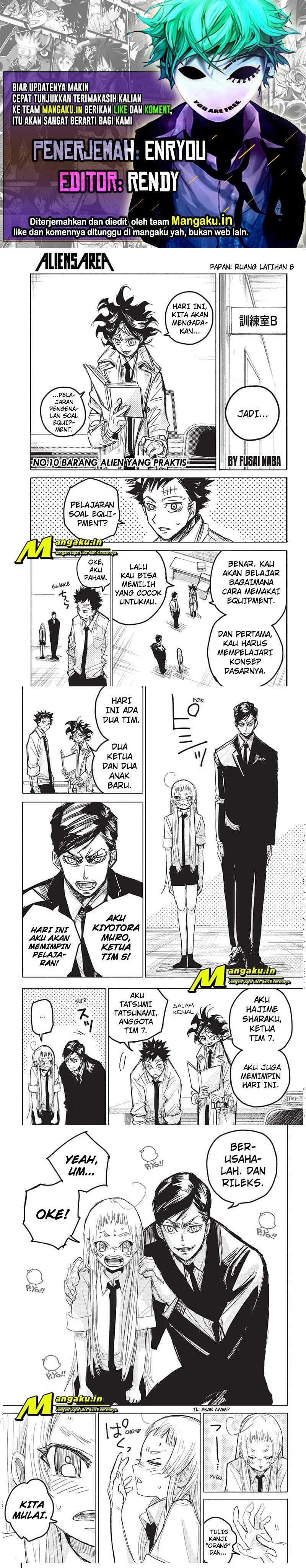 Aliens Area Chapter 10 Gambar 1