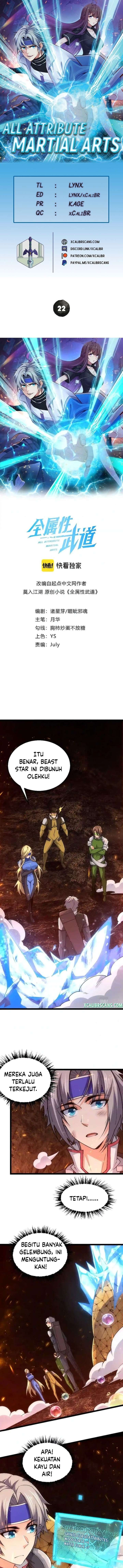 All Attributes Martial Arts Chapter 22 Gambar 1