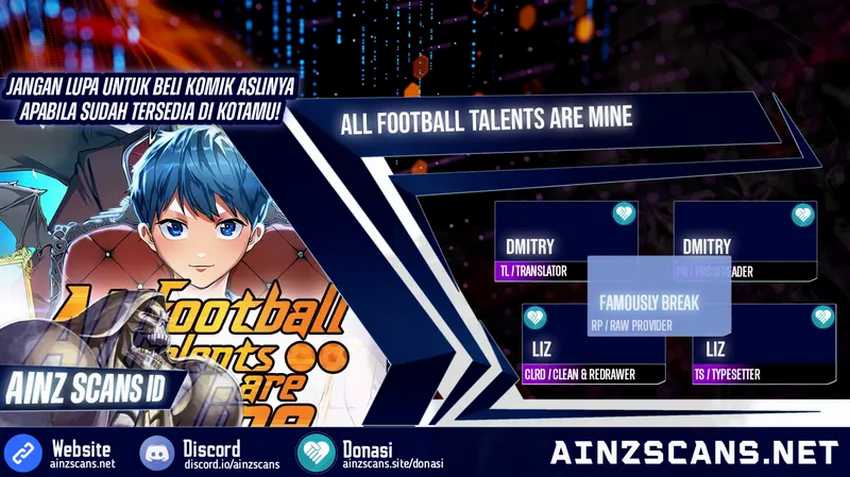 All Football Talents Are Mine (All Soccer) Chapter 85 Gambar 1