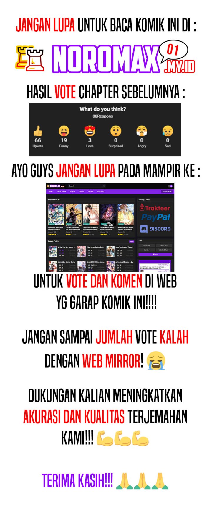 All Hail the Sect Leaders Chapter 476 Gambar 3